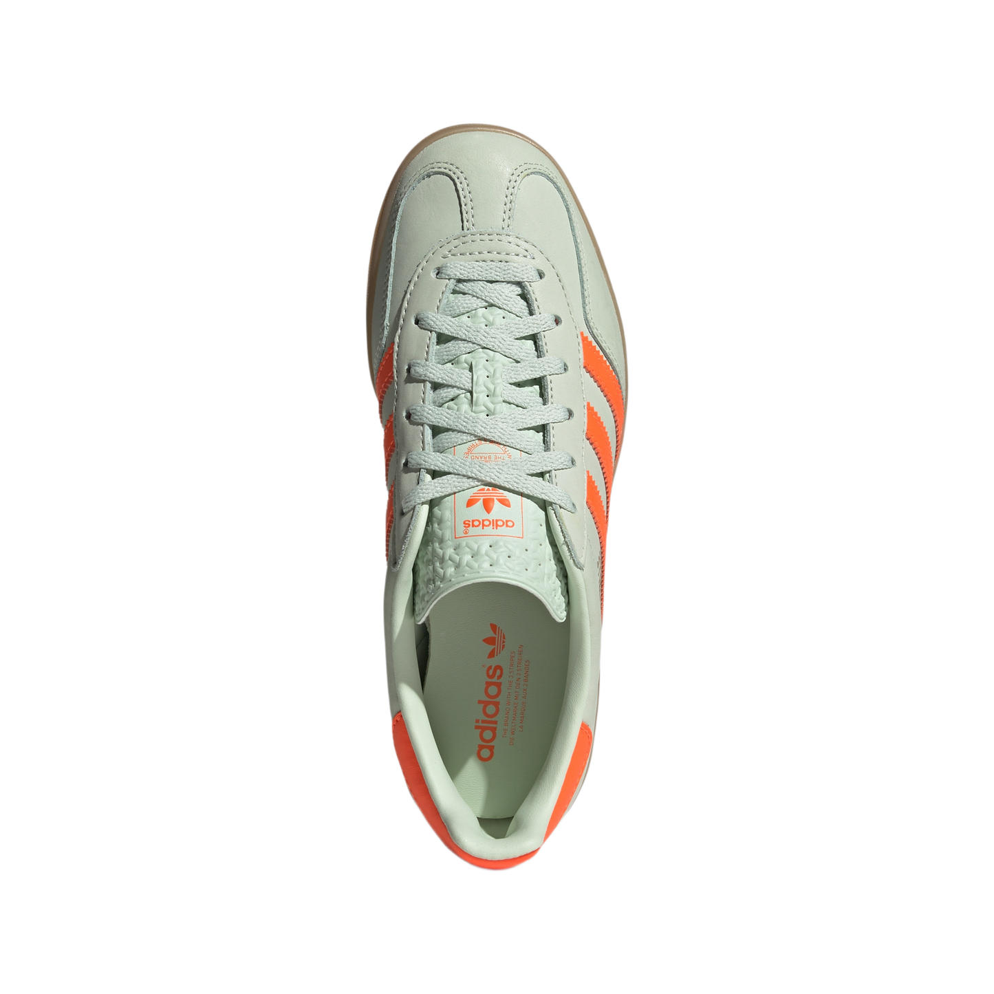 adidas Gazelle Indoor Linen Green Solar Orange (Women's)