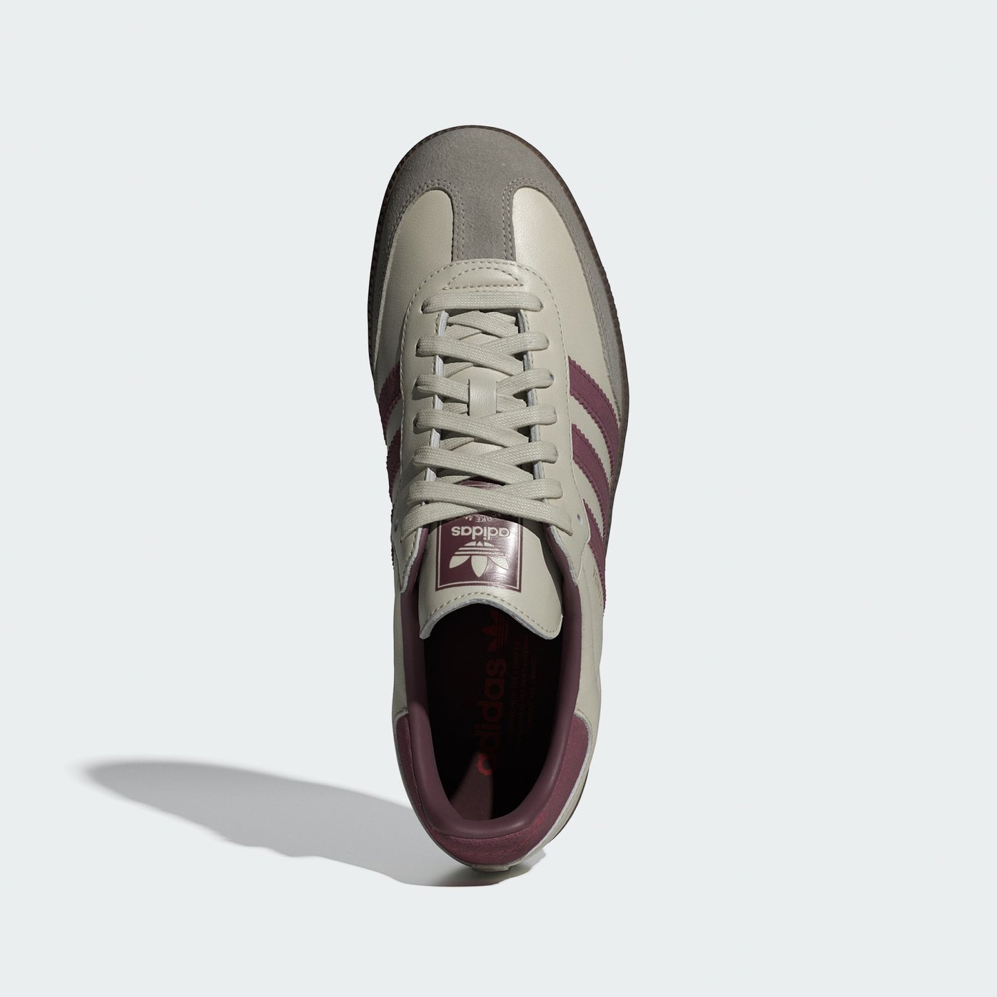 adidas Samba OG Putty Grey Maroon