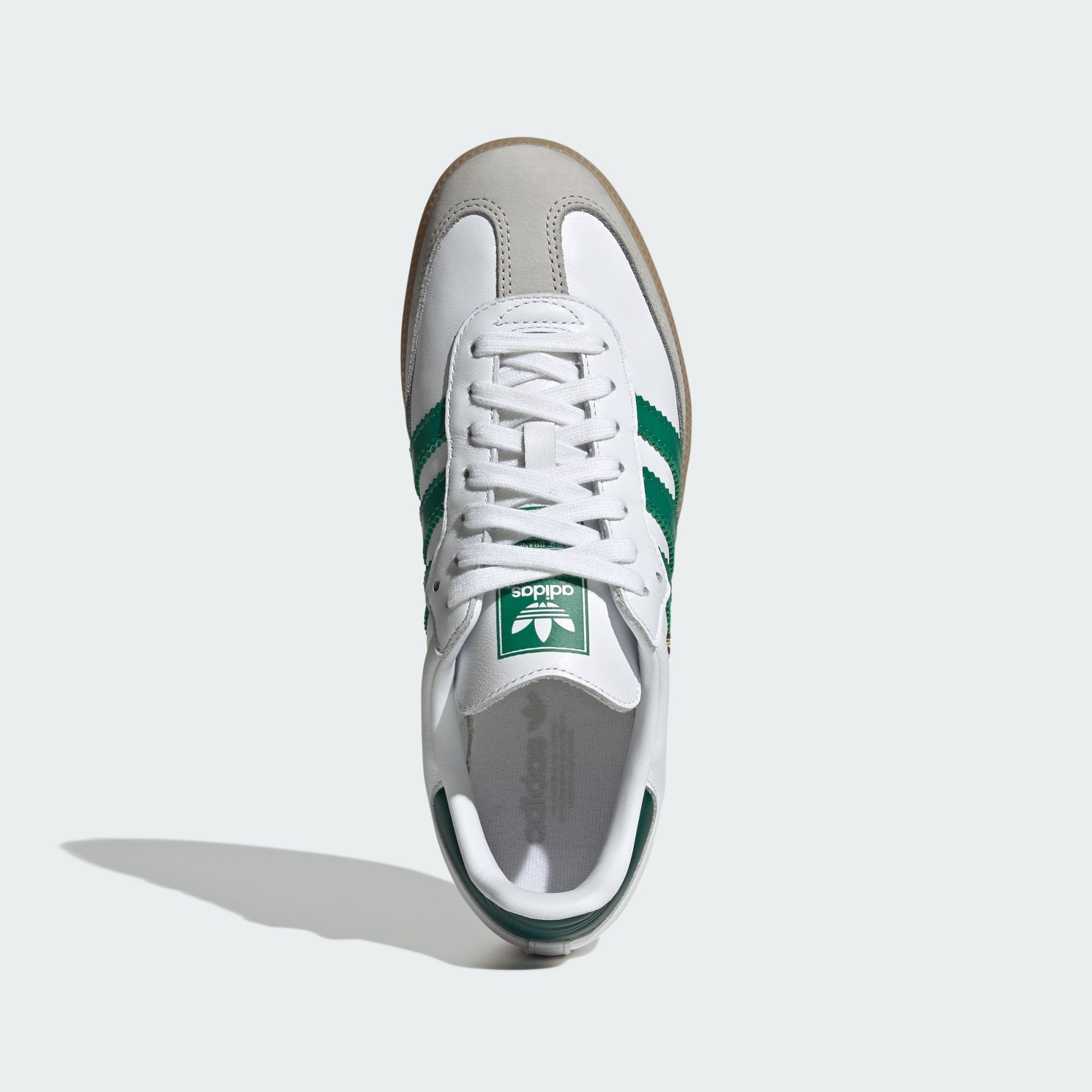 adidas Samba OG White Bold Green Collegiate Green (Women's)