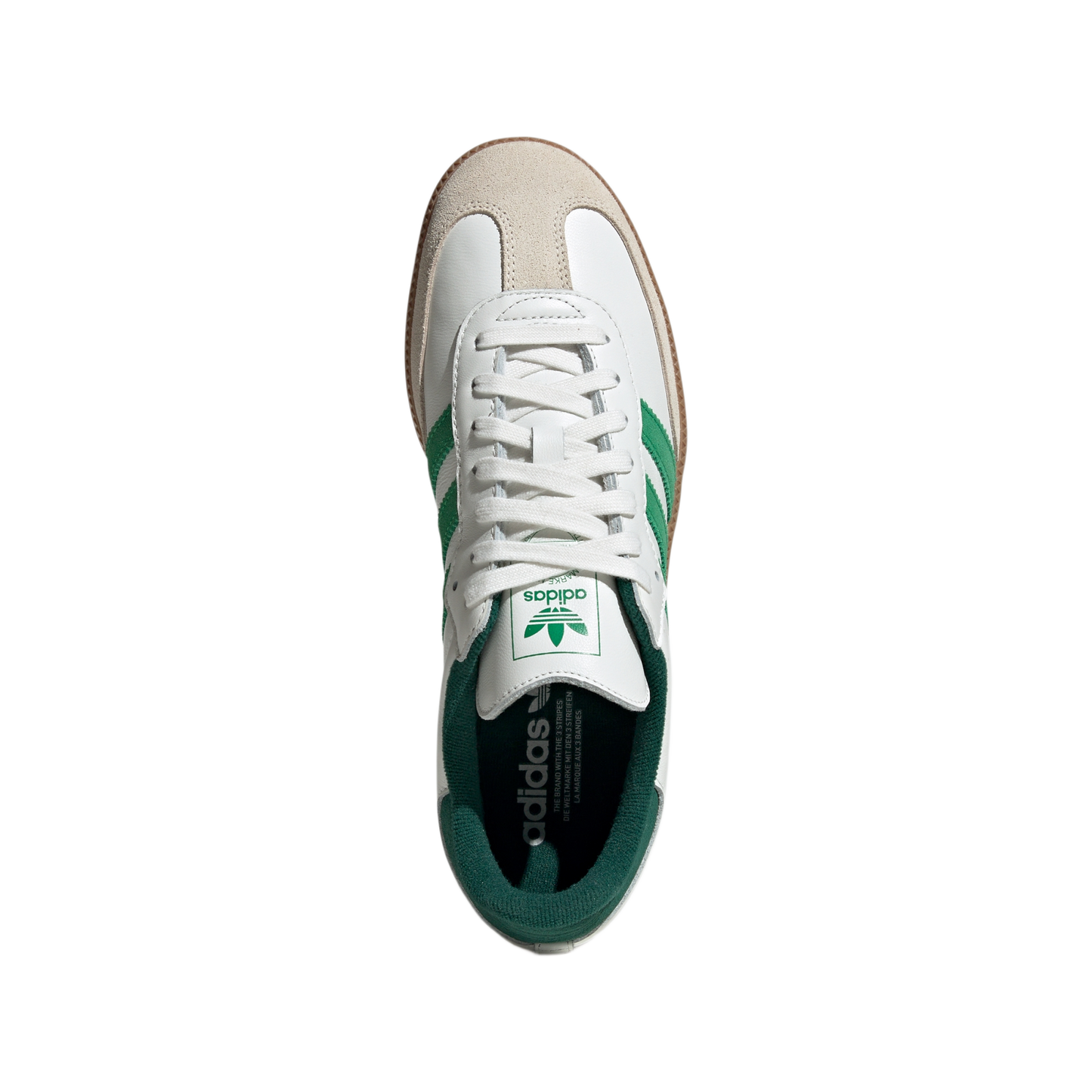 adidas Samba OG White Green Collegiate Green