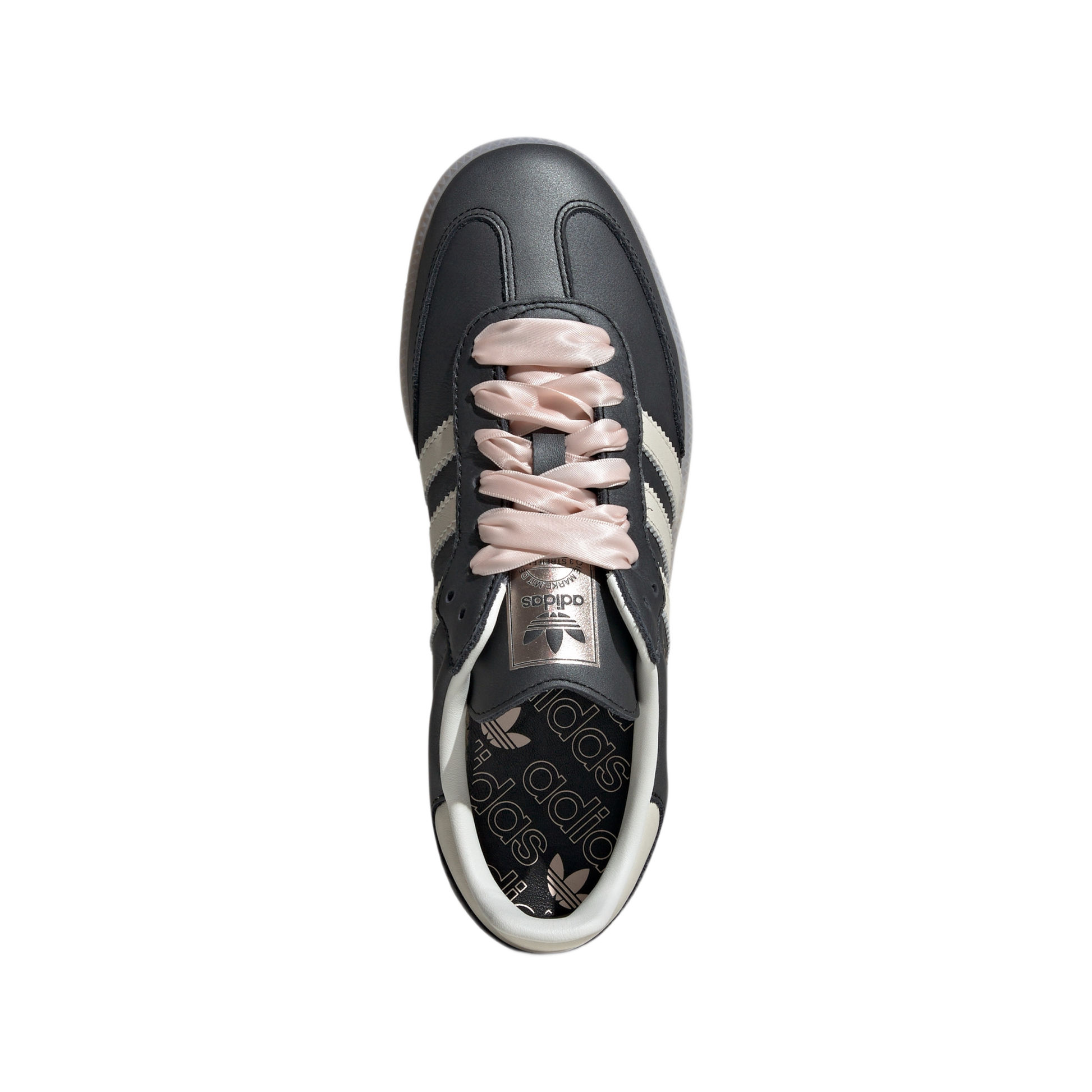 adidas Samba OG Black Pink Ribbon Laces (Women's)