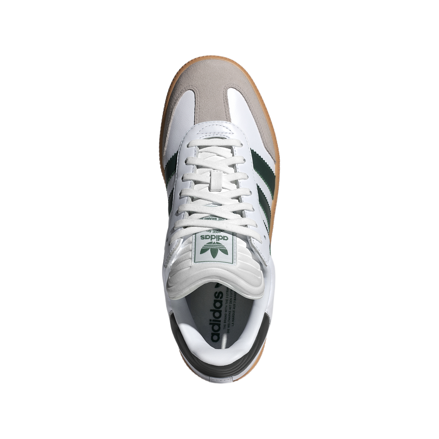 adidas Samba XLG Cloud White Collegiate Green