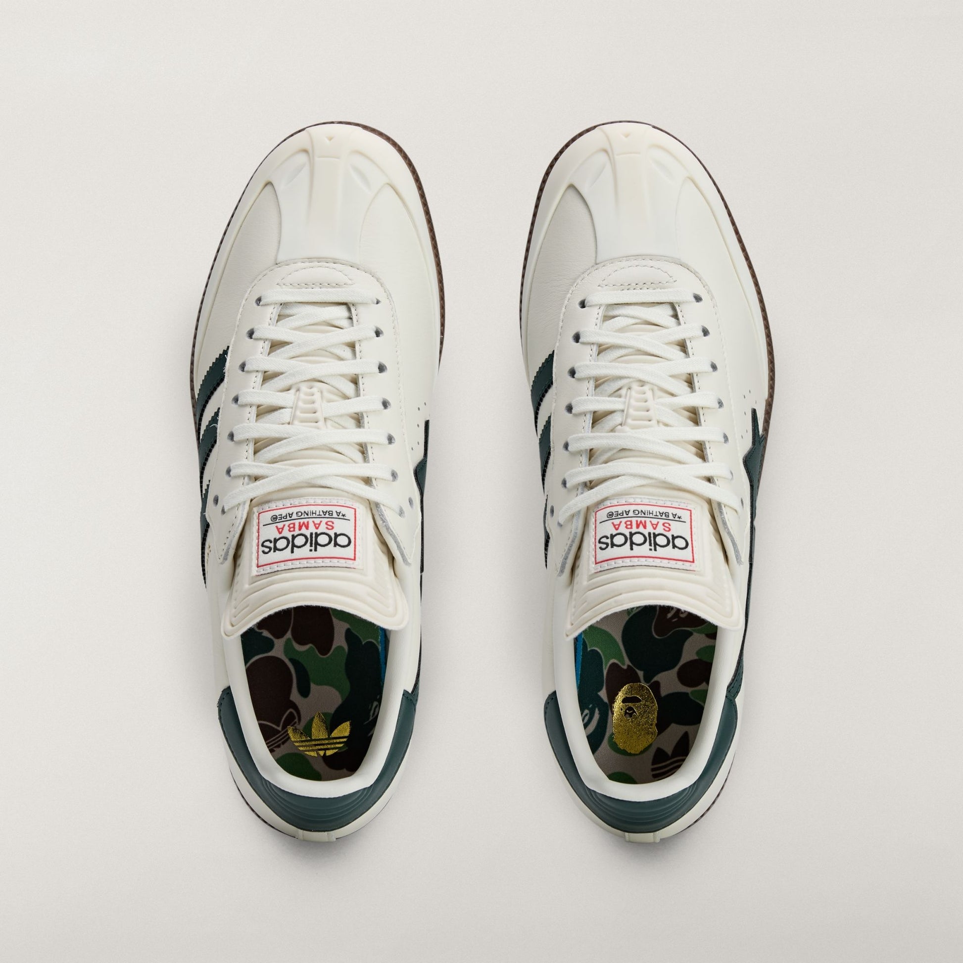 adidas Samba Bape World Cup Pack White Forest