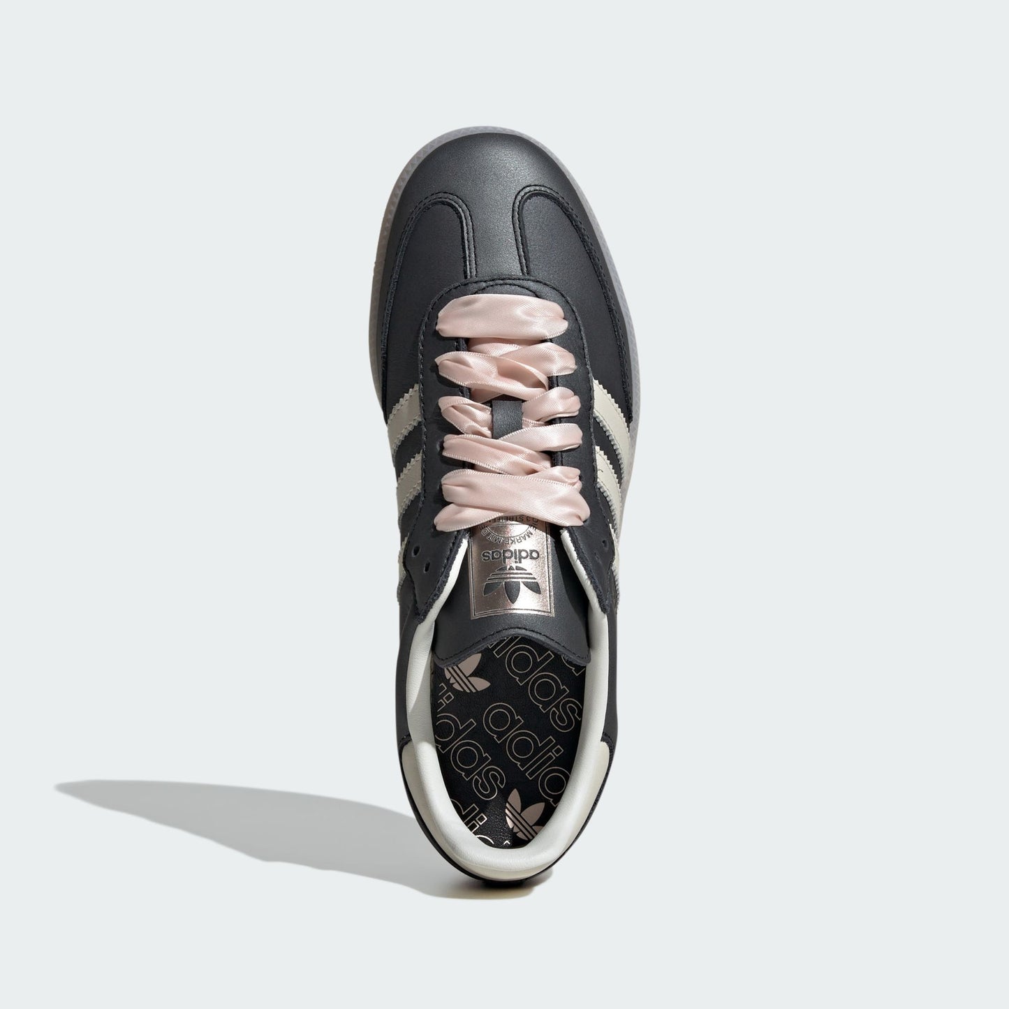 adidas Samba OG Black Pink Ribbon Laces (Women's)