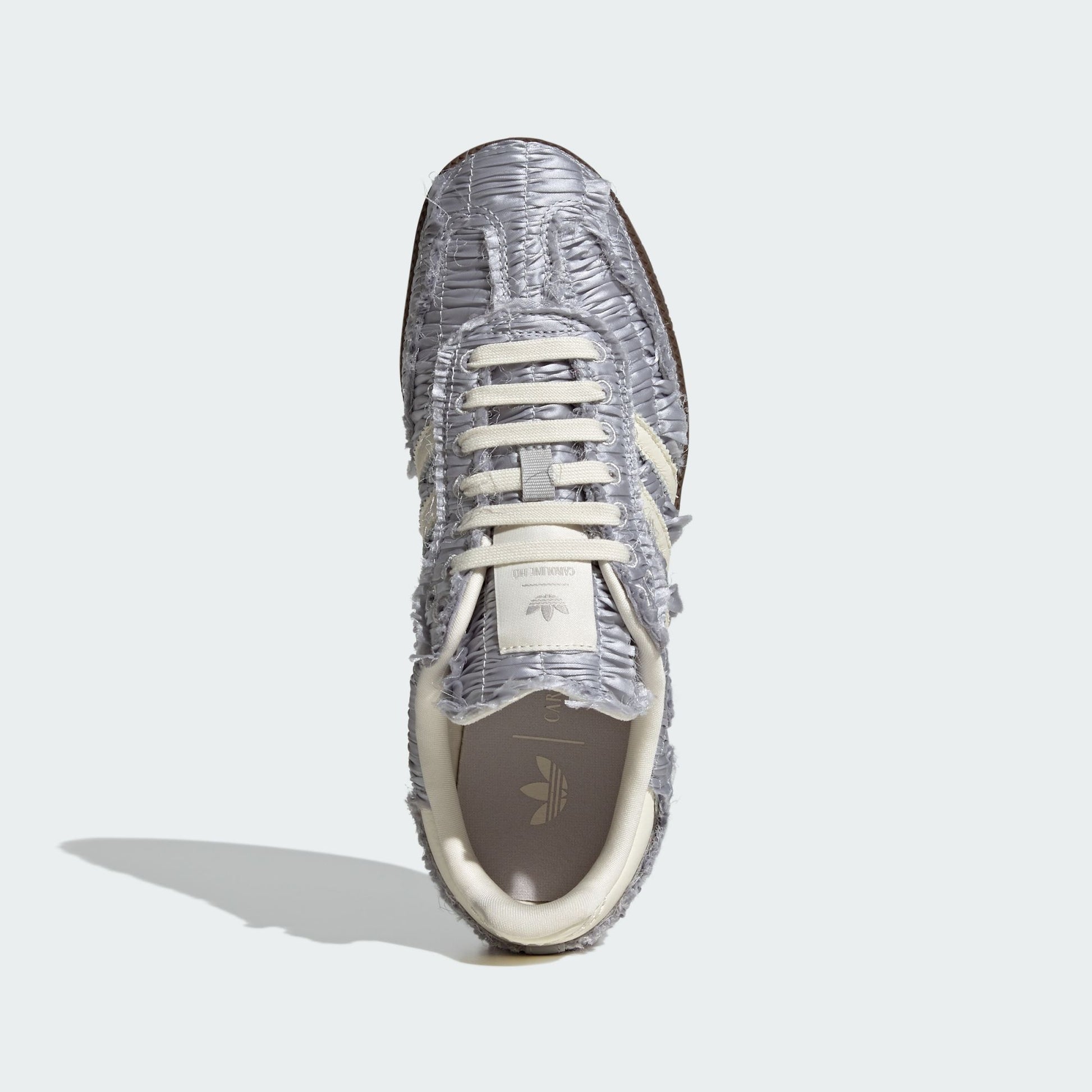 adidas Samba OG Caroline Hu Satin Silver Metallic