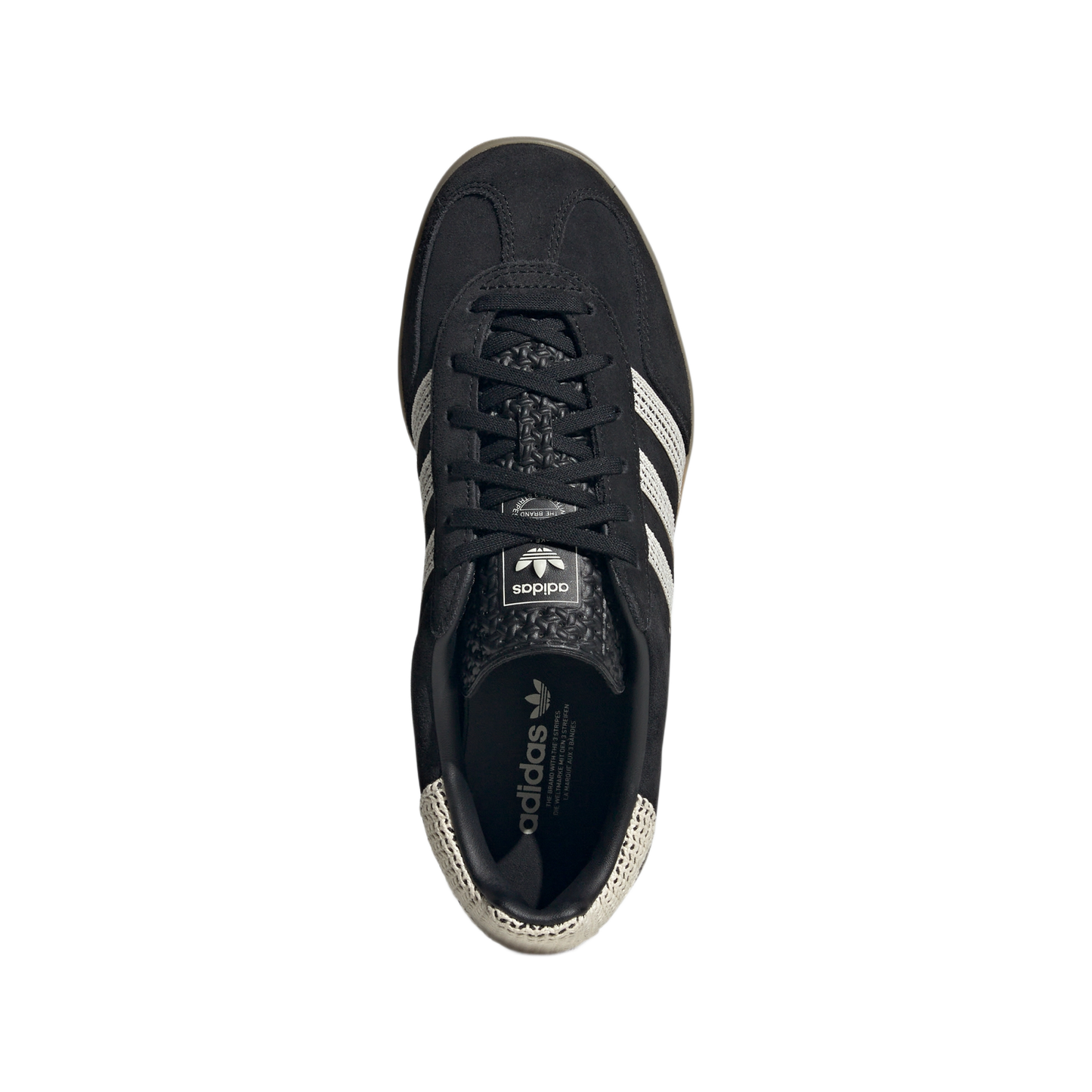 adidas Gazelle Indoor Core Black Wonder White (Women's)