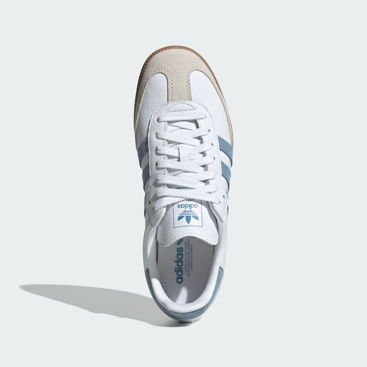 adidas Samba OG White Alumina Ash Blue (Women's)