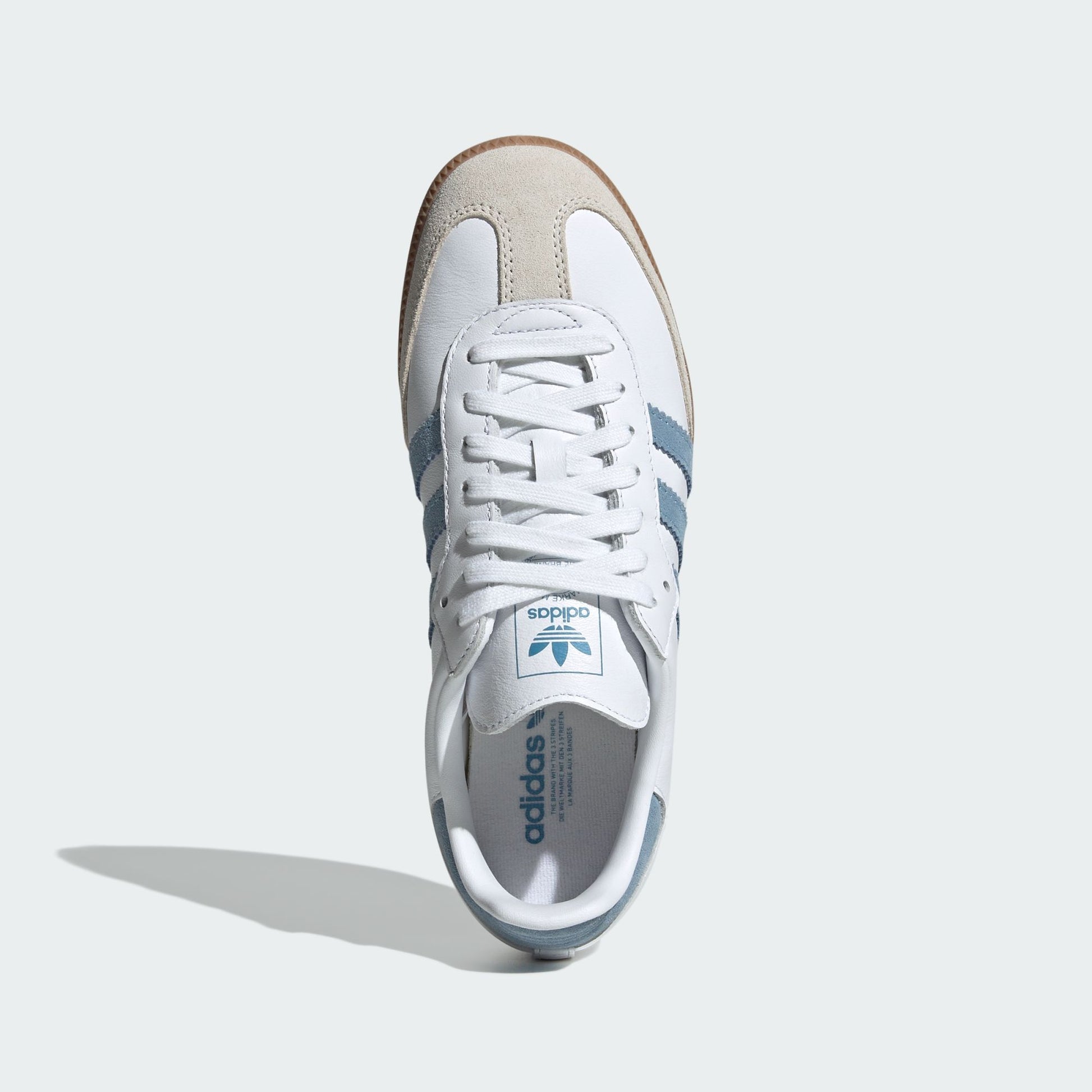 adidas Samba OG White Alumina Ash Blue (Women's)