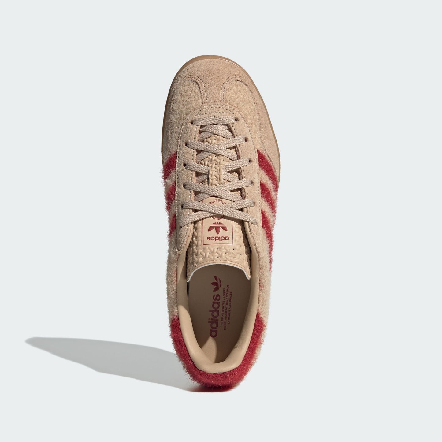 adidas Gazelle Indoor Magic Beige Victory Red (Women's)