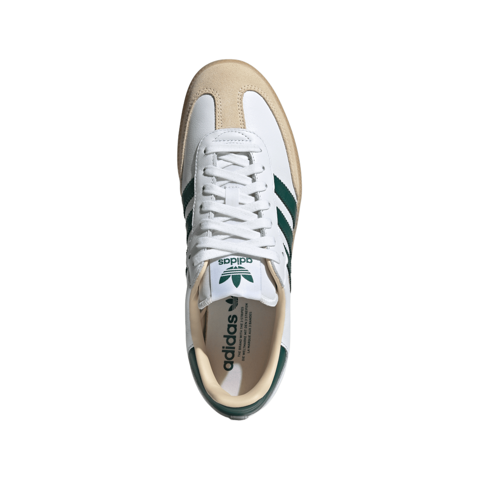 adidas Samba OG Cloud White Collegiate Green Gum