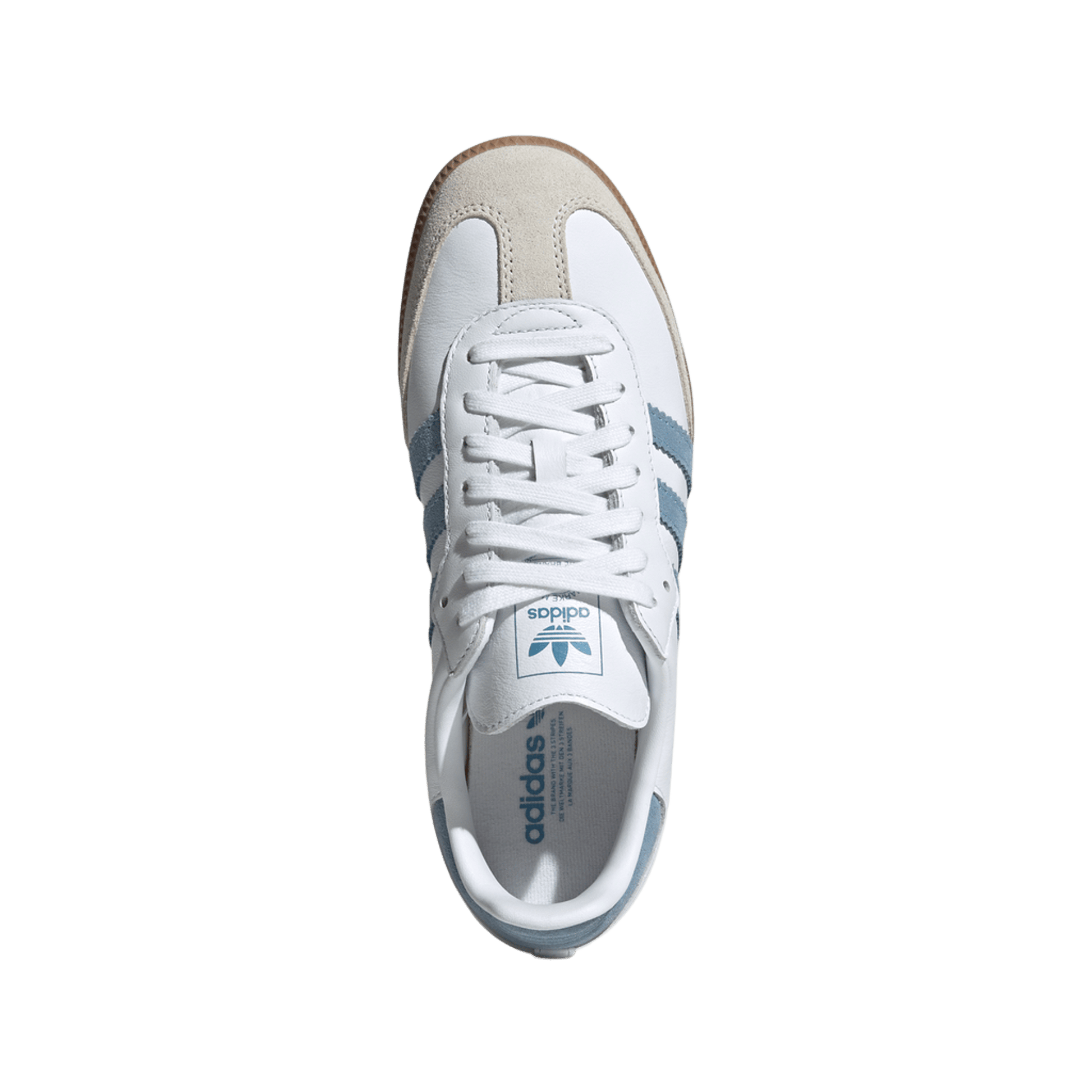 adidas Samba OG White Alumina Ash Blue (Women's)