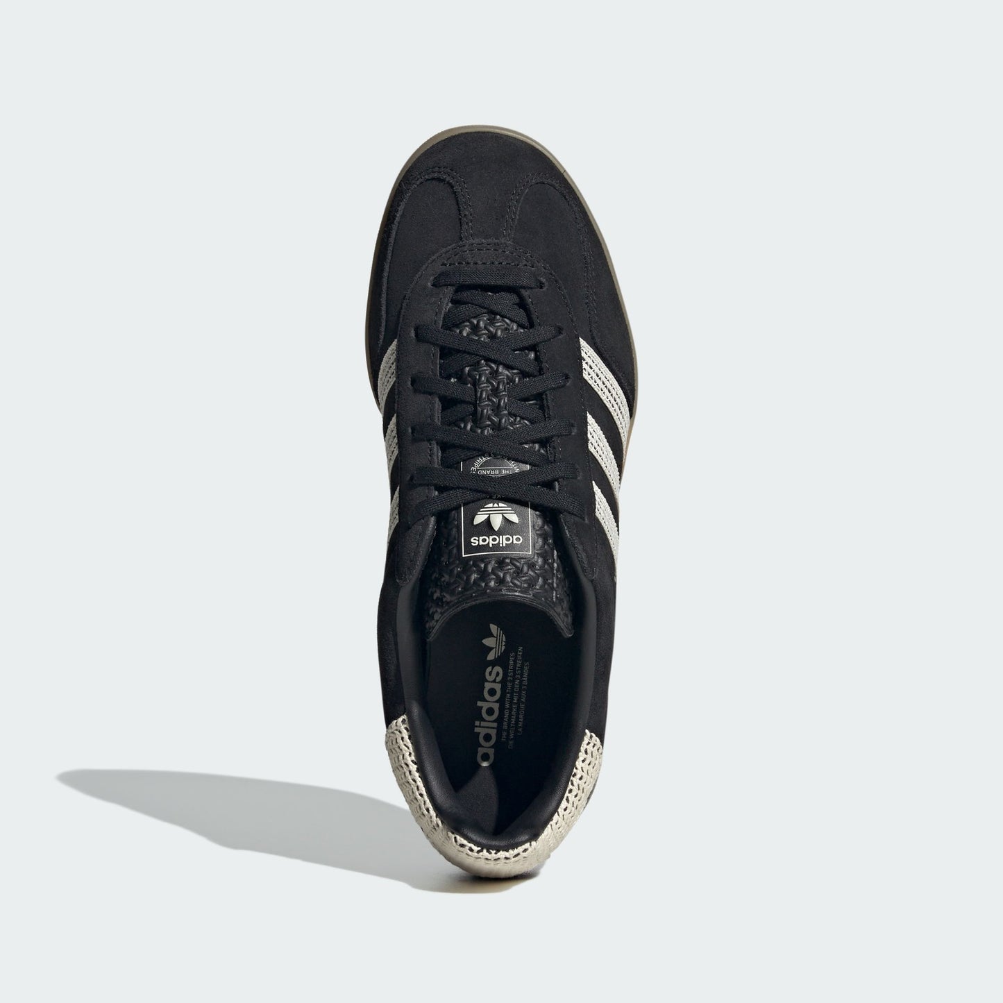 adidas Gazelle Indoor Core Black Wonder White (Women's)