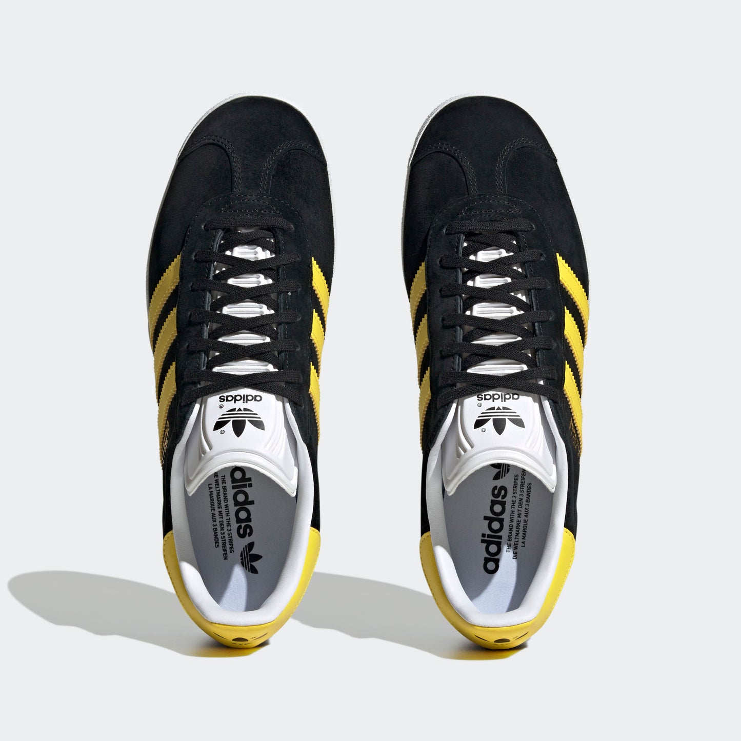adidas Gazelle Black Impact Yellow