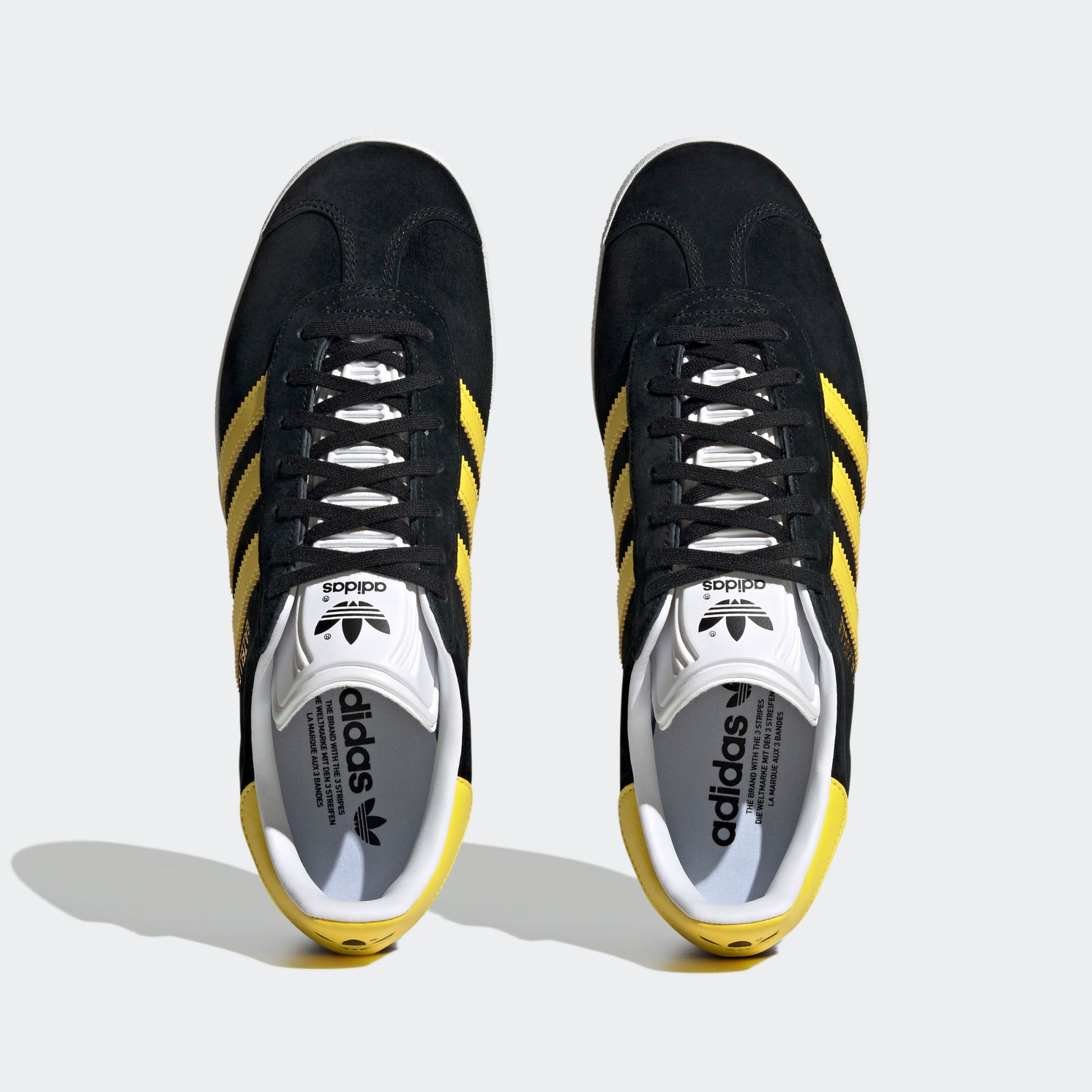 adidas Gazelle Black Impact Yellow