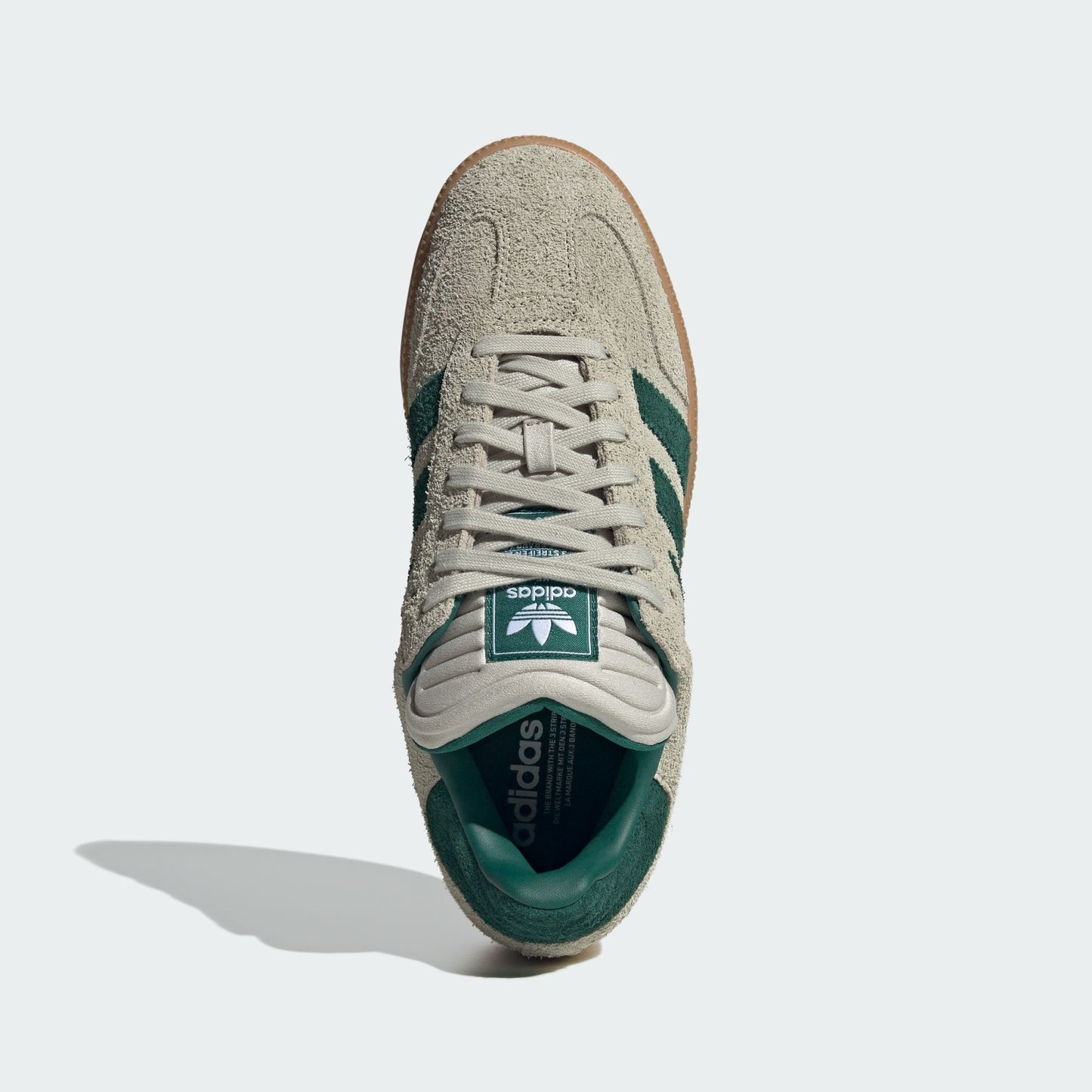 adidas Samba XLG Putty Grey Collegiate Green