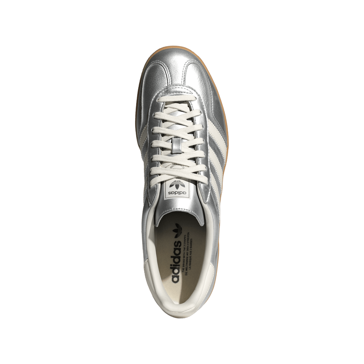 adidas Gazelle Indoor Silver Metallic Core White