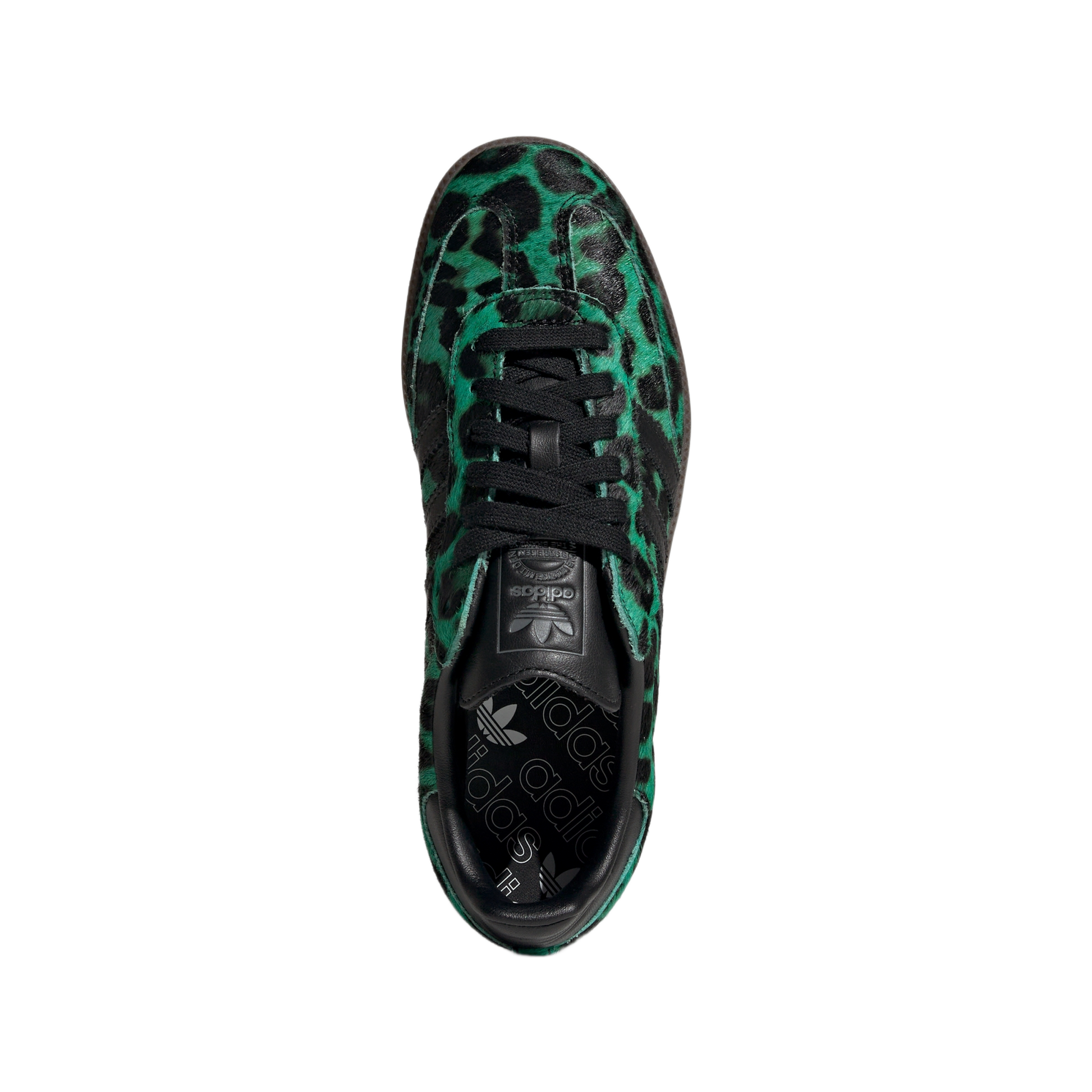 adidas Samba Semi Screaming Green Core Black Gold Metallic (Women's)