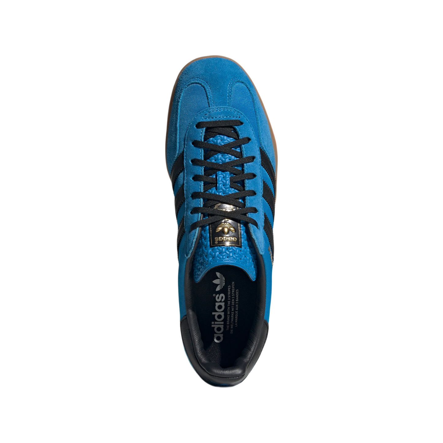 adidas Gazelle Indoor Bright Blue Black Gum