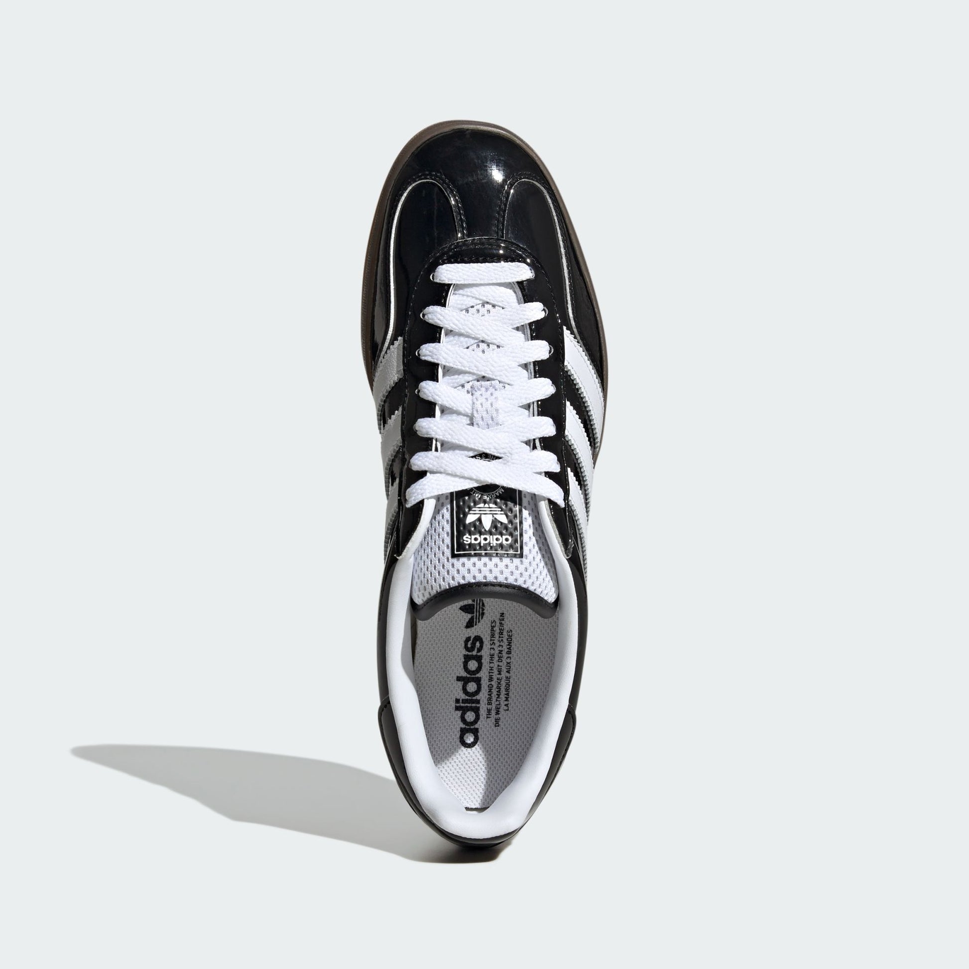 adidas Gazelle Indoor Core Black Patent Leather