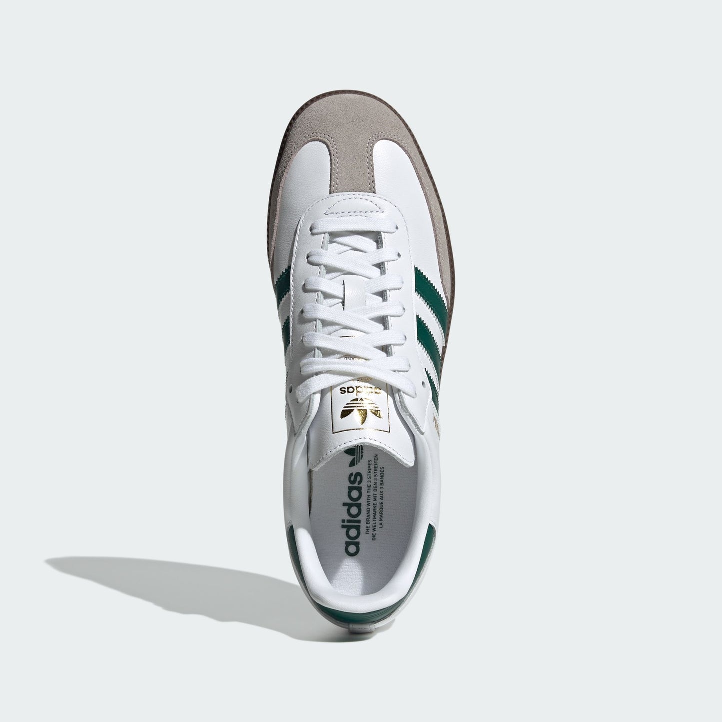 adidas Samba OG Cloud White Collegiate Green