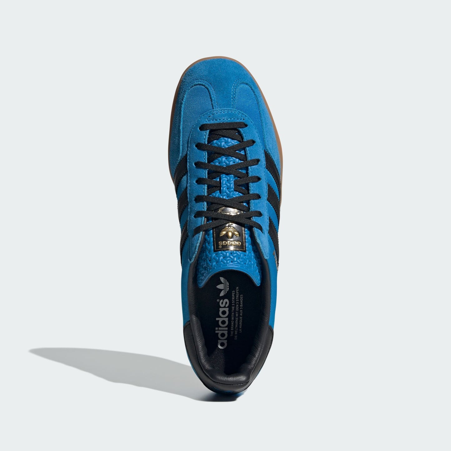 adidas Gazelle Indoor Bright Blue Black Gum