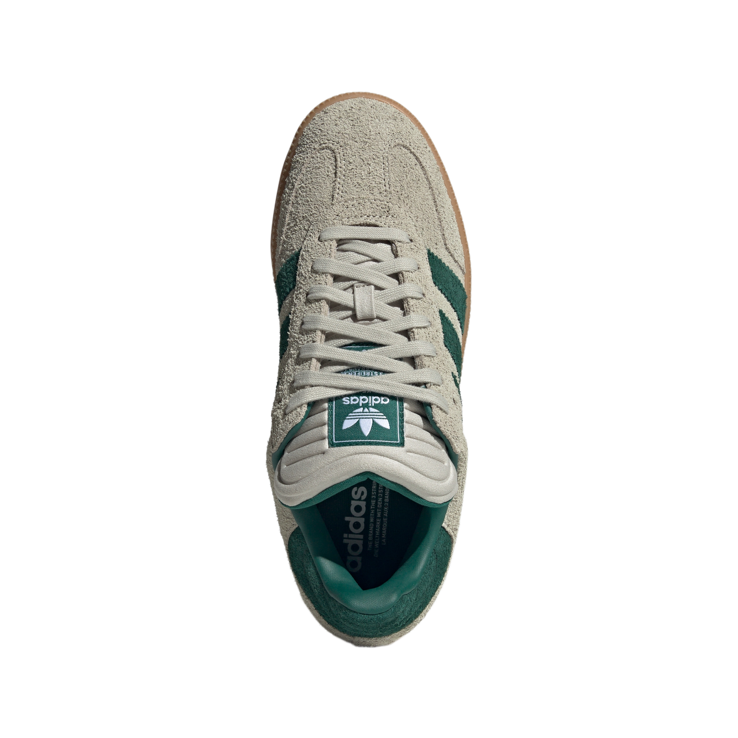 adidas Samba XLG Putty Grey Collegiate Green