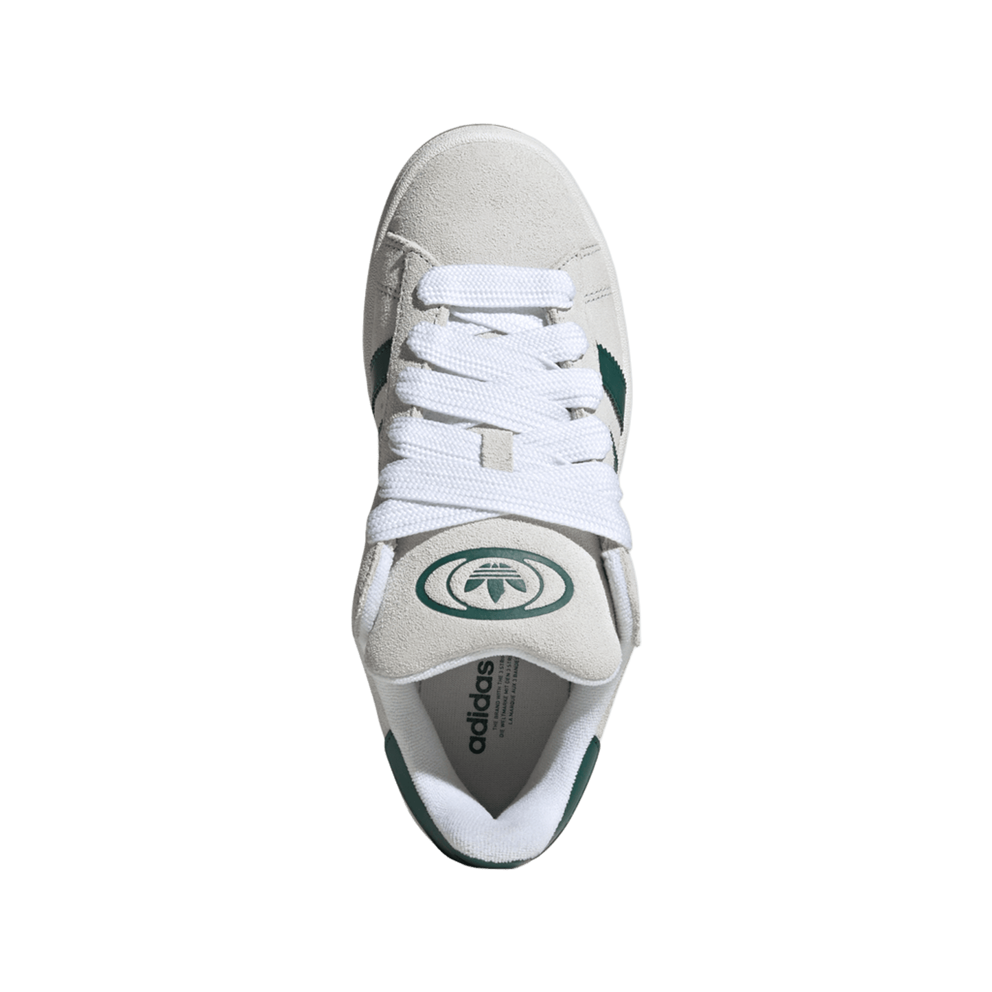 adidas Campus 00s Crystal White Collegiate Green (Women's)