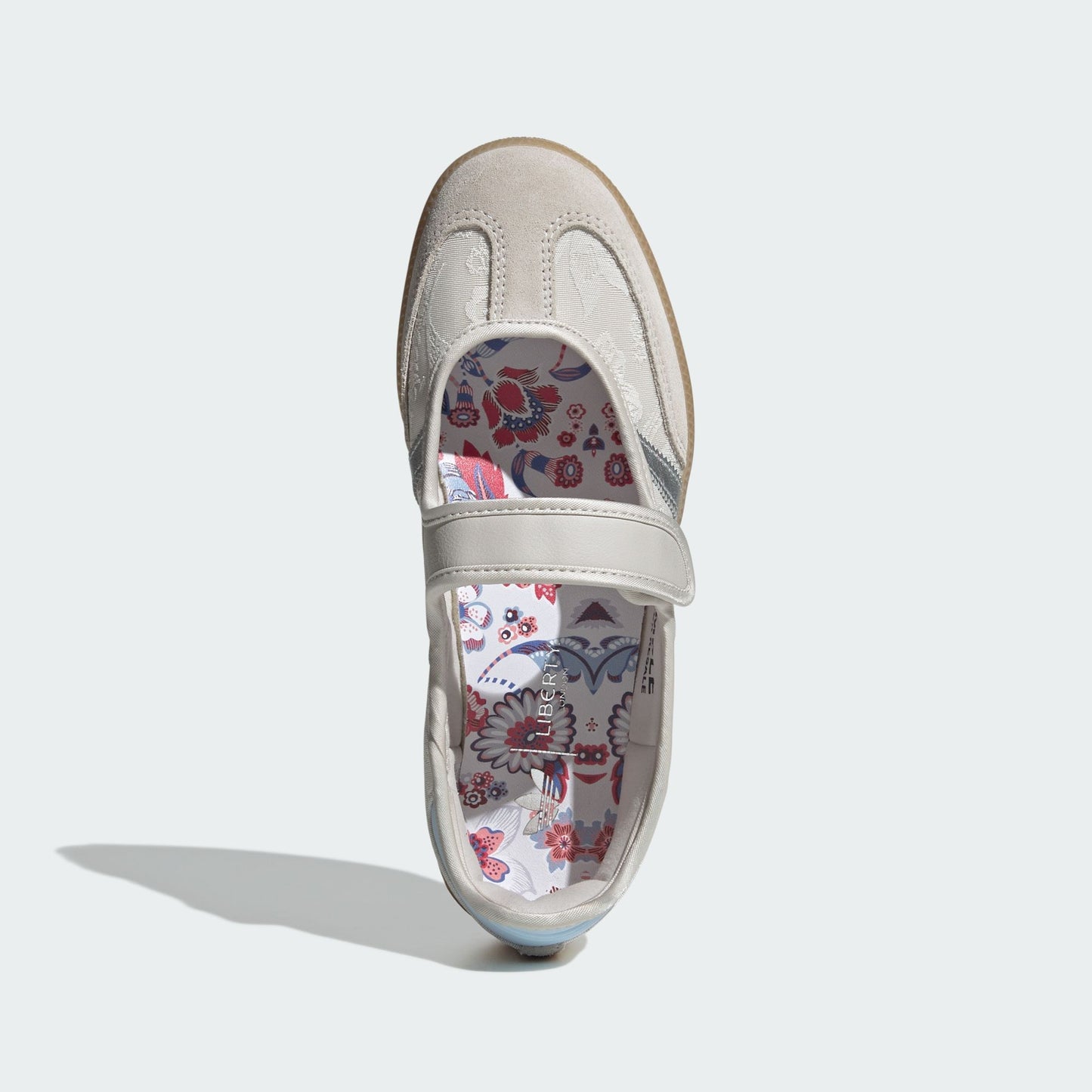 adidas Liberty London Samba Jane Chalk Pearl Silver Metallic Chalk White (Women's)