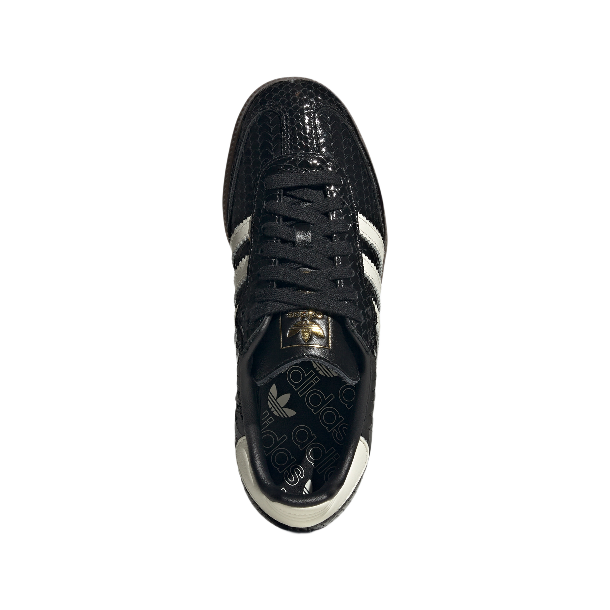 adidas Samba OG Patent Snakeskin Black Off White (Women's)