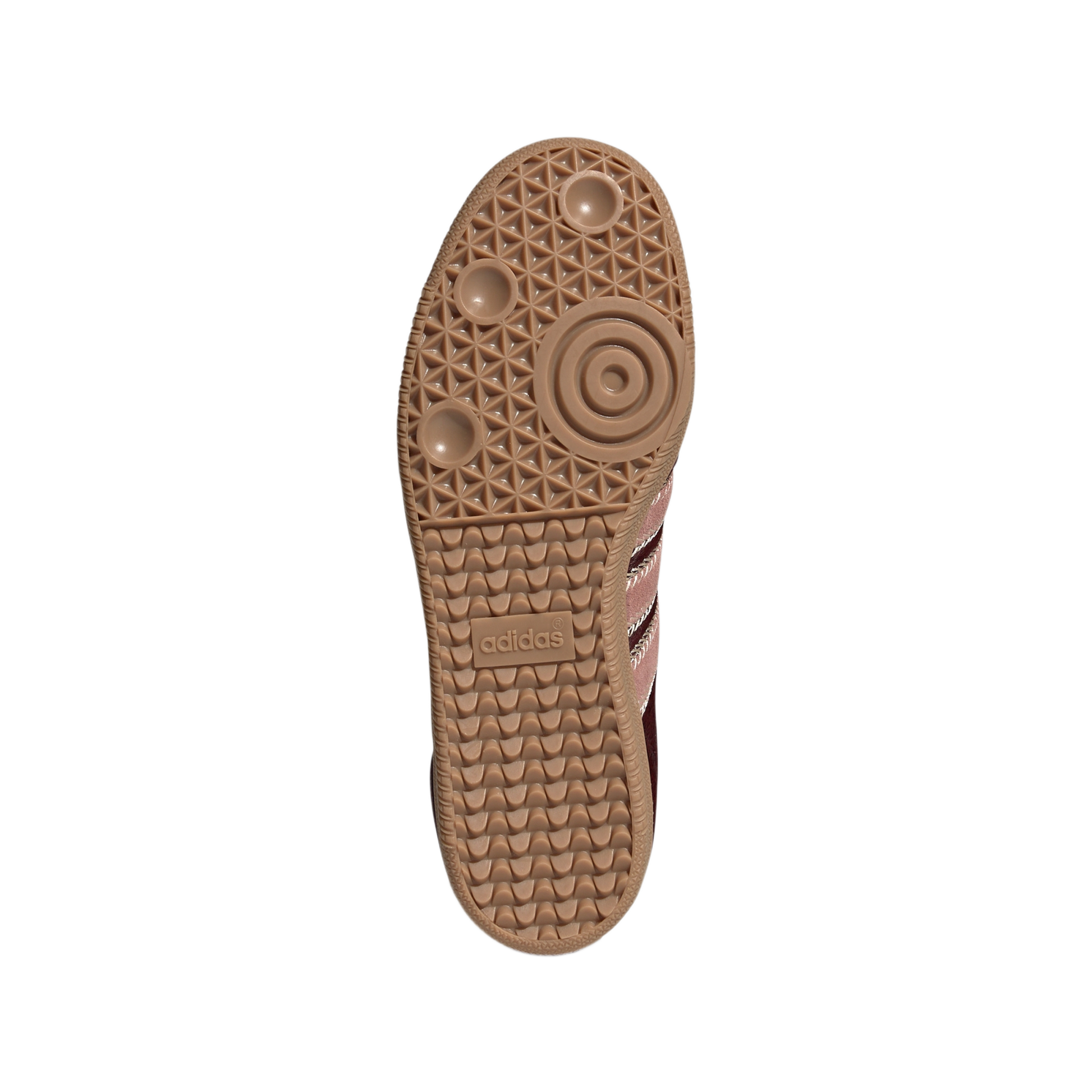 adidas Samba OG Maroon Sand Strata Pony (Women's)
