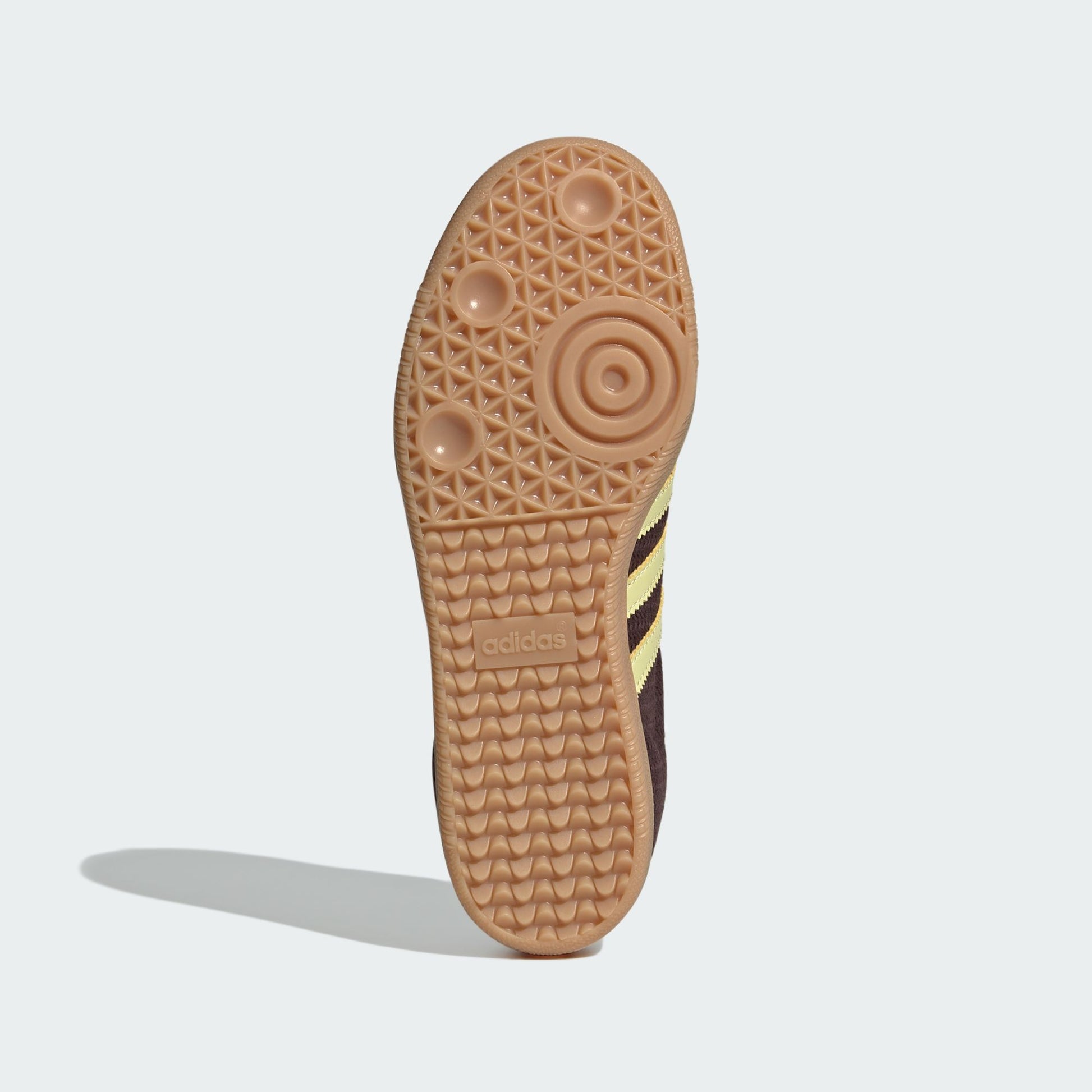 adidas Samba OG Shadow Brown Powder Yellow (Women's)