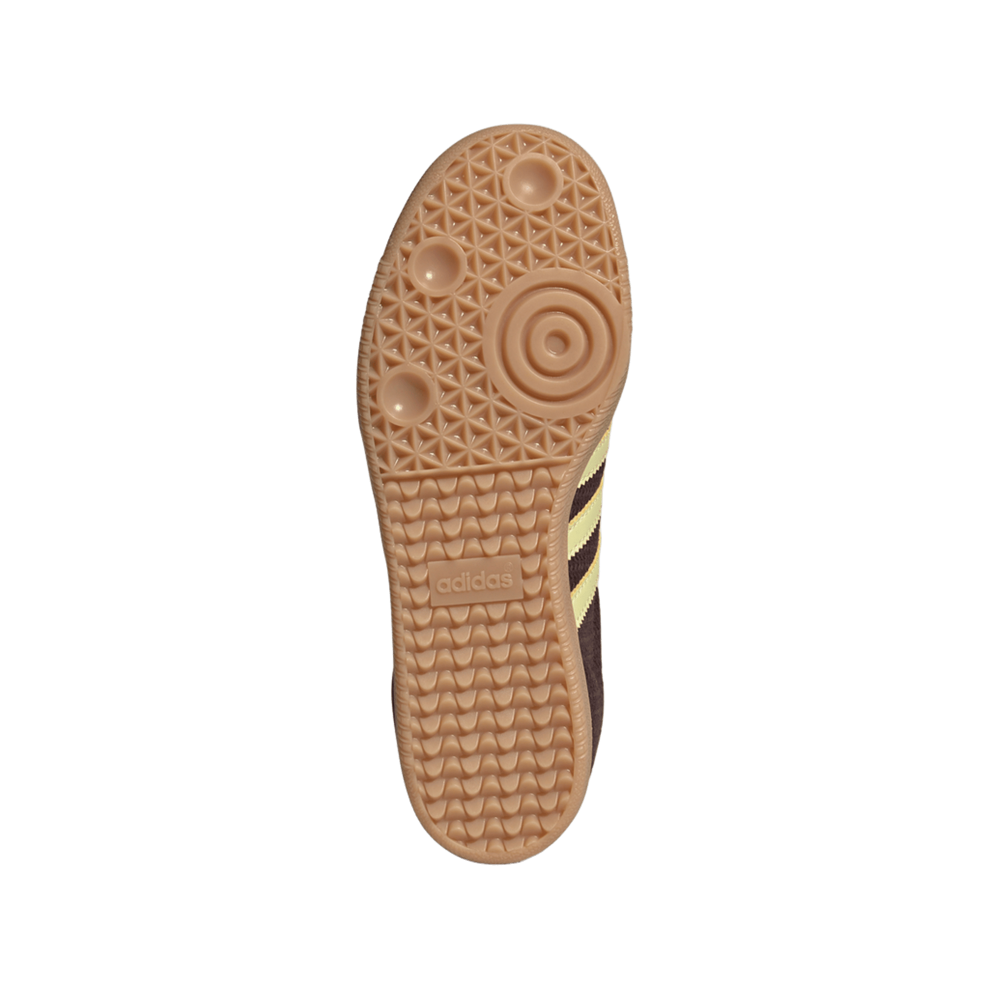 adidas Samba OG Shadow Brown Powder Yellow (Women's)