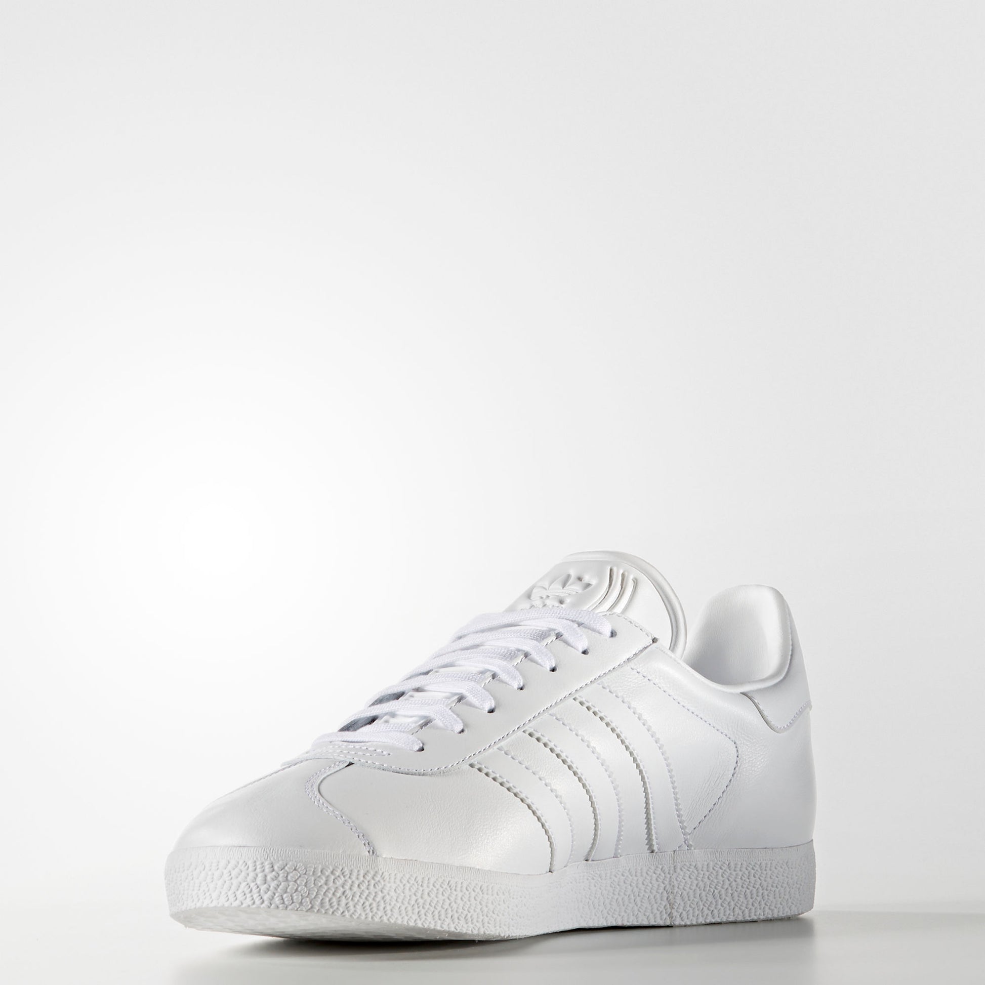 adidas Gazelle White/White-Gold Metallic