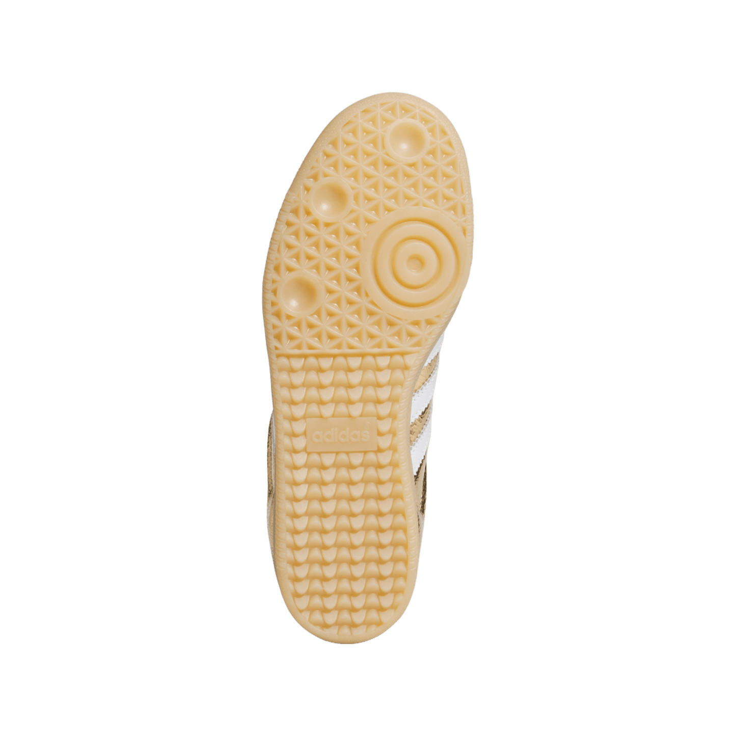 adidas Samba OG Gold Metallic Cracked Leather (Women's)
