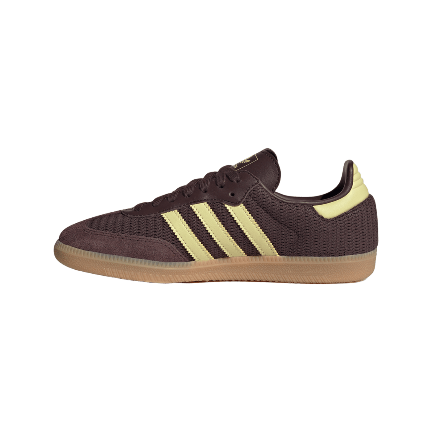 adidas Samba OG Shadow Brown Powder Yellow (Women's)