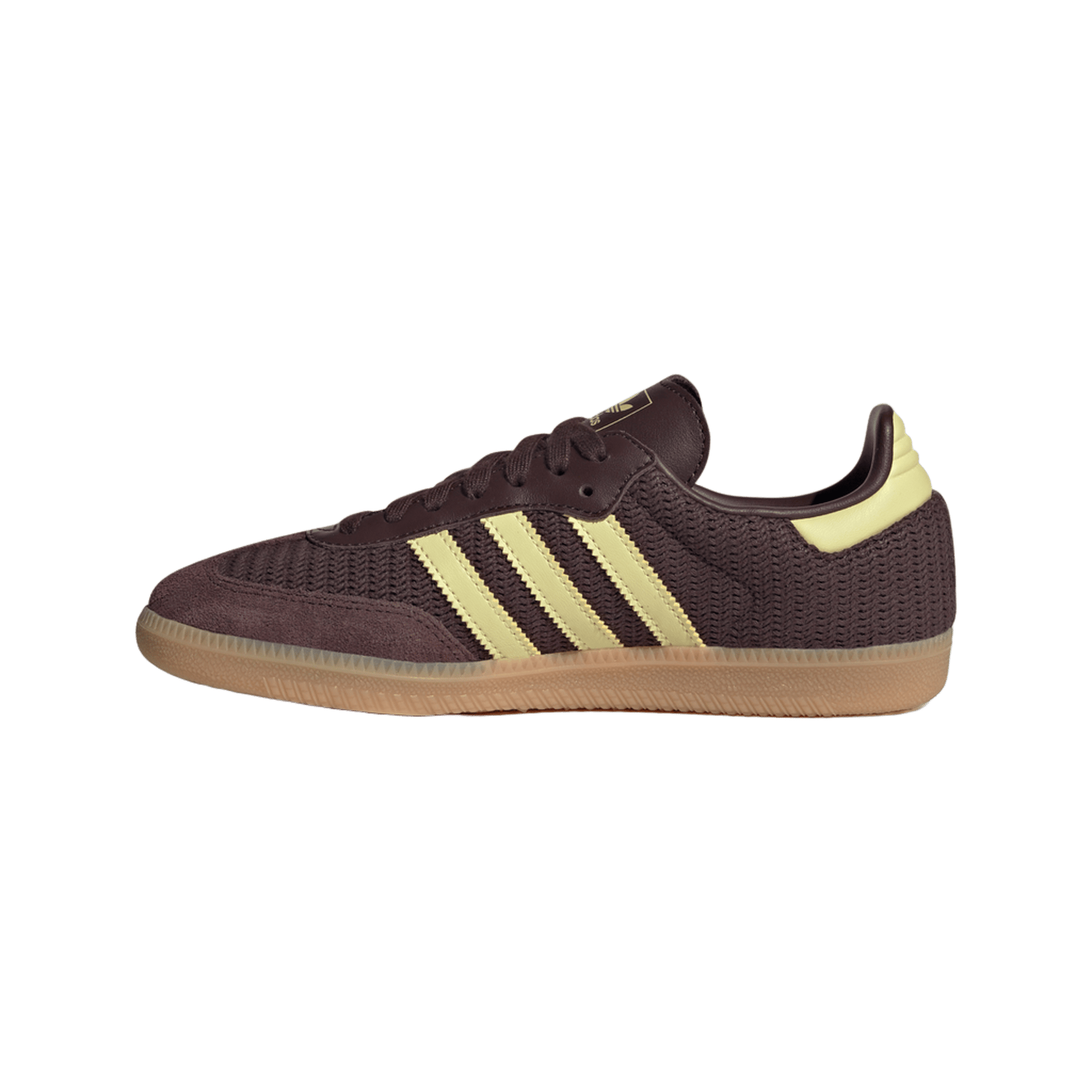 adidas Samba OG Shadow Brown Powder Yellow (Women's)