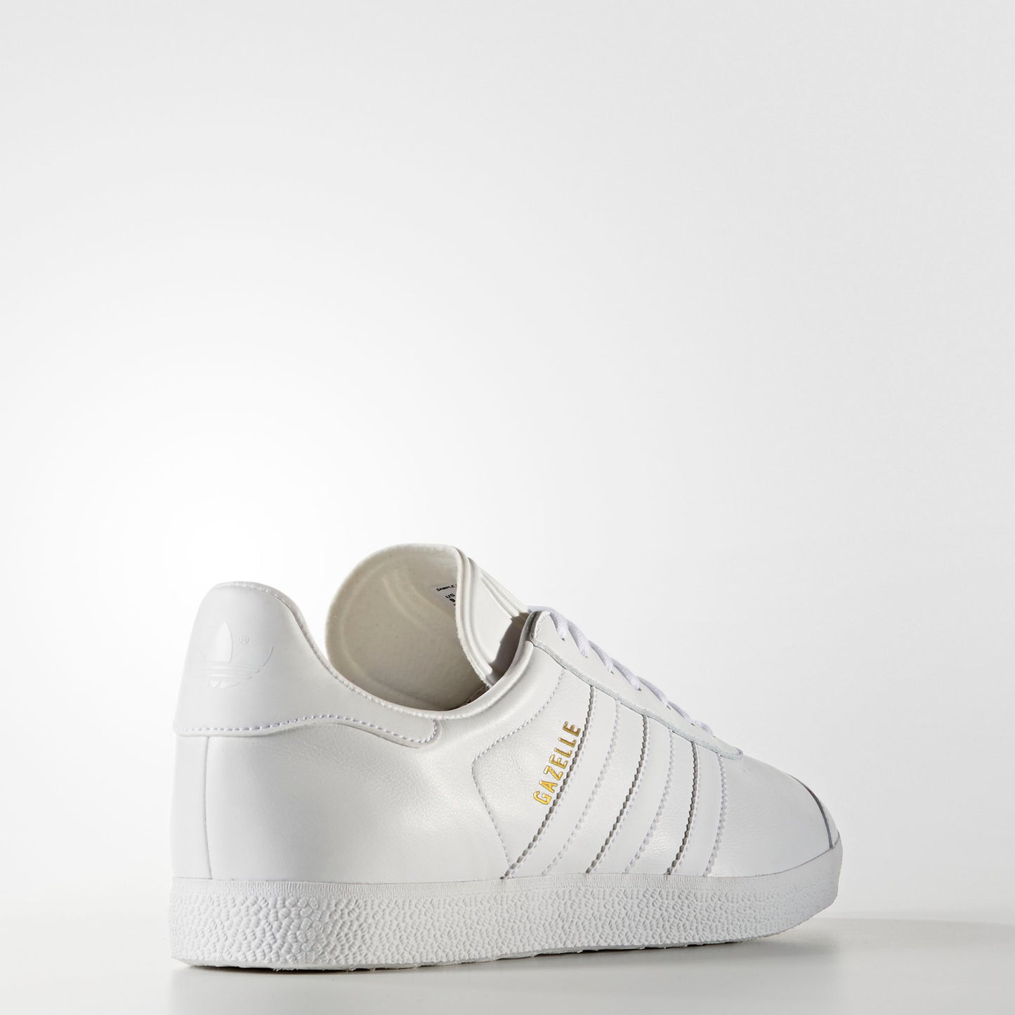 adidas Gazelle White/White-Gold Metallic