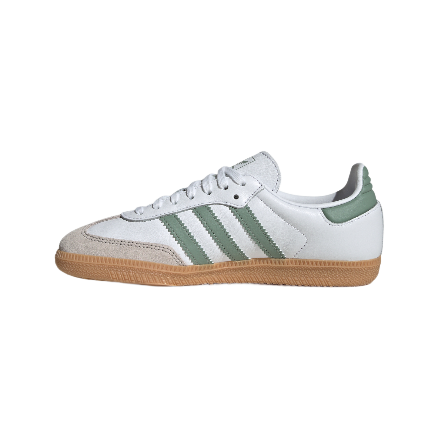 adidas Samba OG Cloud White Silver Green (GS)