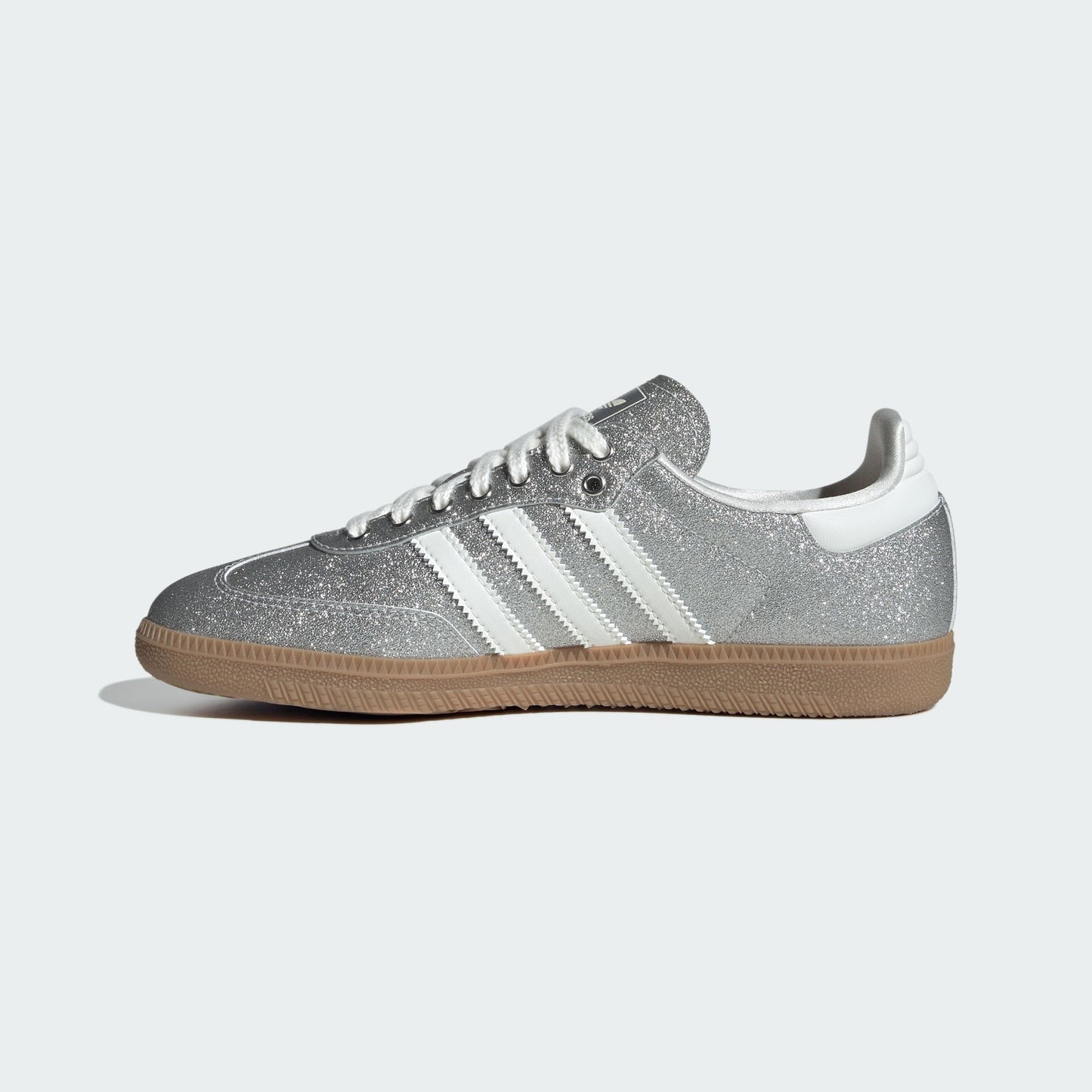 adidas Samba Shine Silver Metallic (Women's)