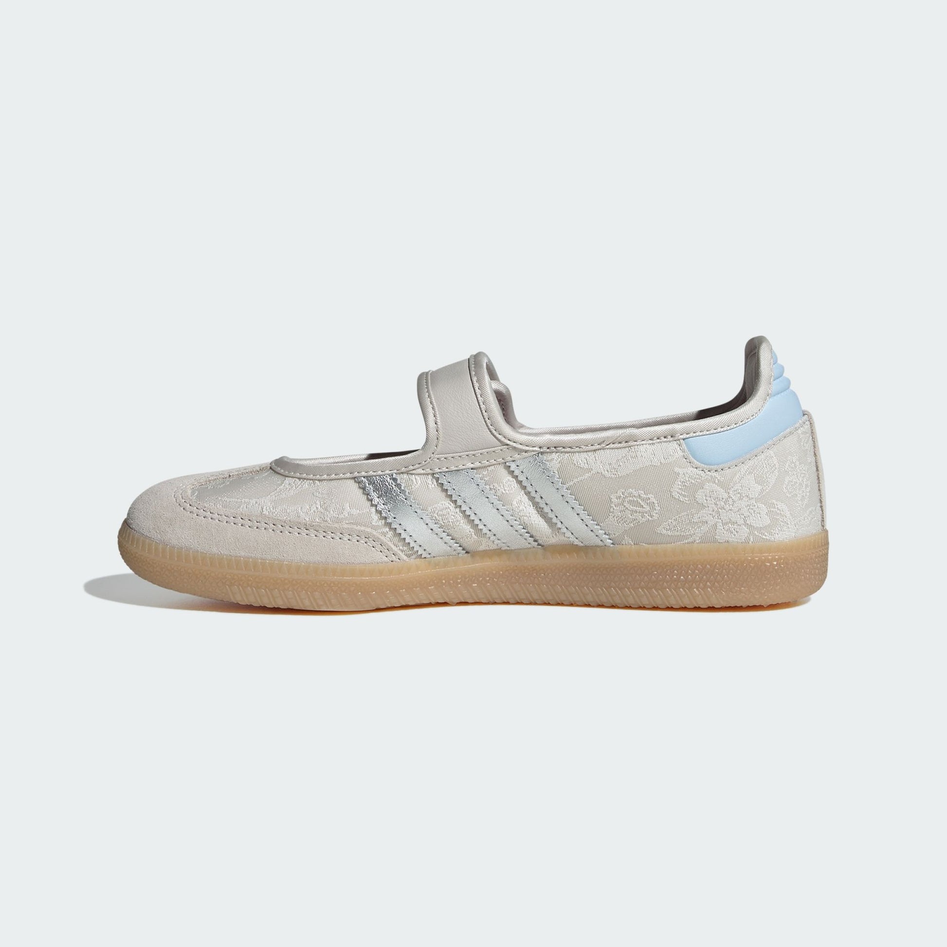 adidas Liberty London Samba Jane Chalk Pearl Silver Metallic Chalk White (Women's)