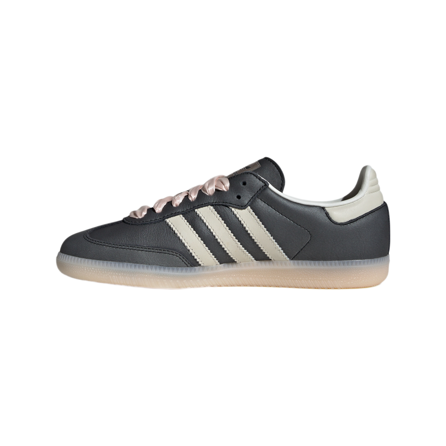 adidas Samba OG Black Pink Ribbon Laces (Women's)