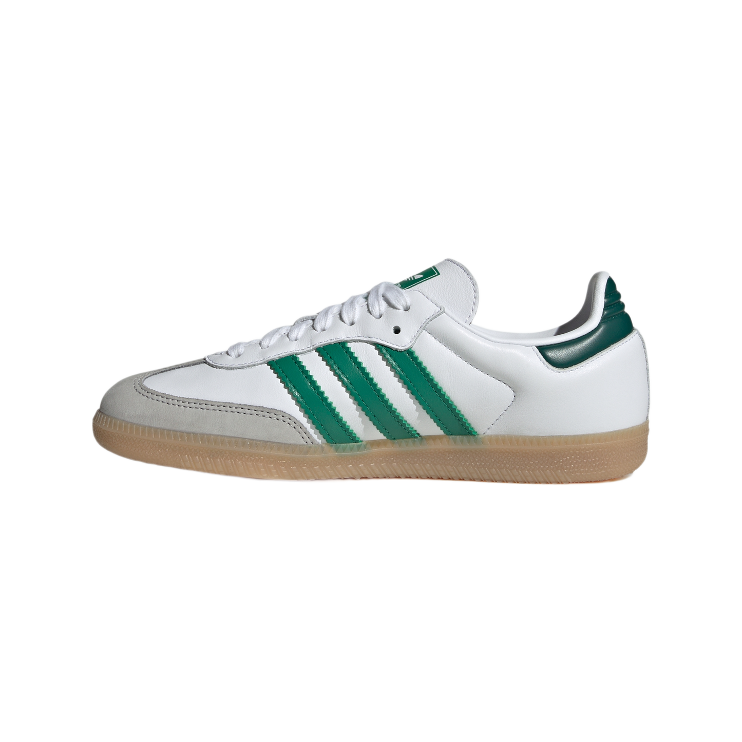 adidas Samba OG White Bold Green Collegiate Green (Women's)