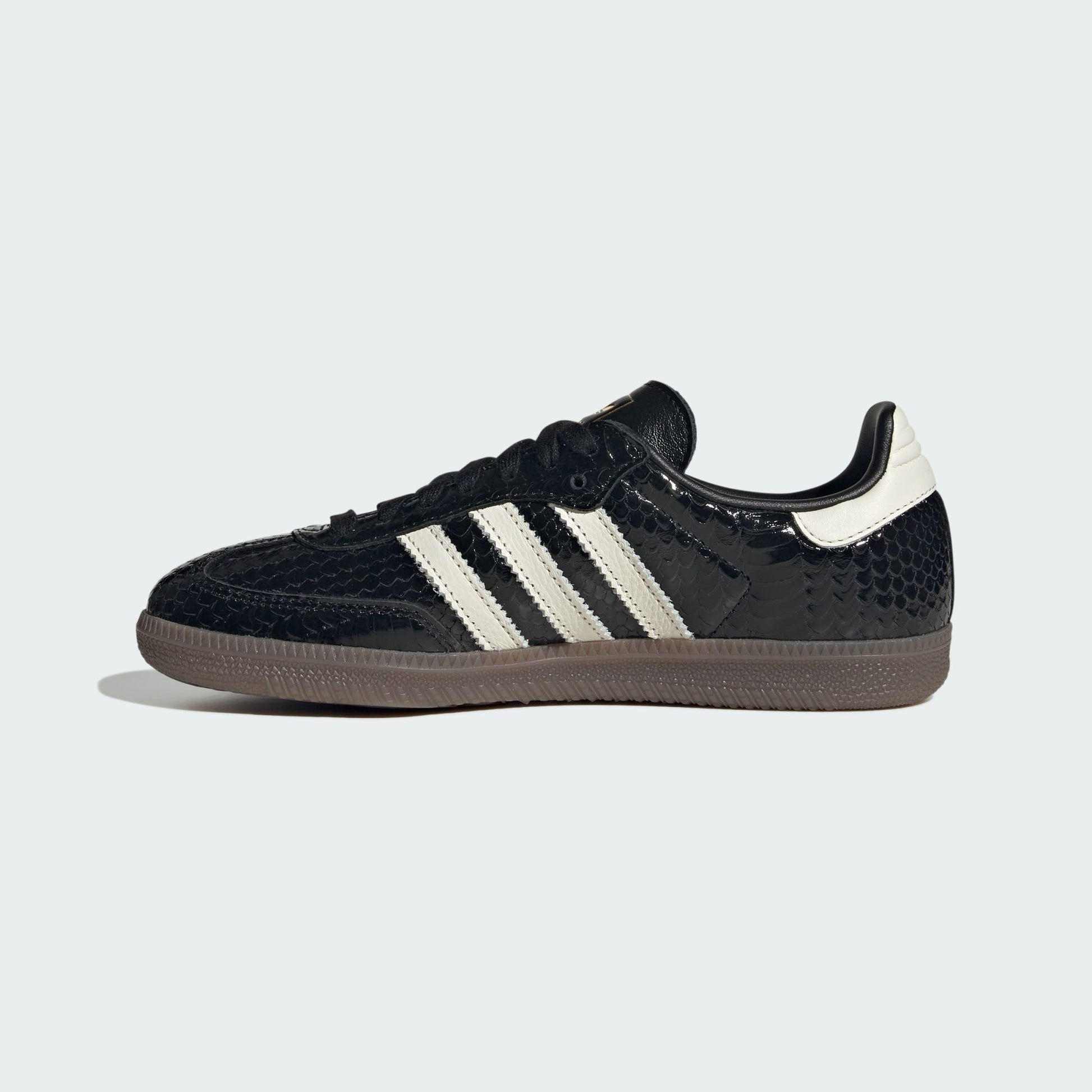 adidas Samba OG Patent Snakeskin Black Off White (Women's)
