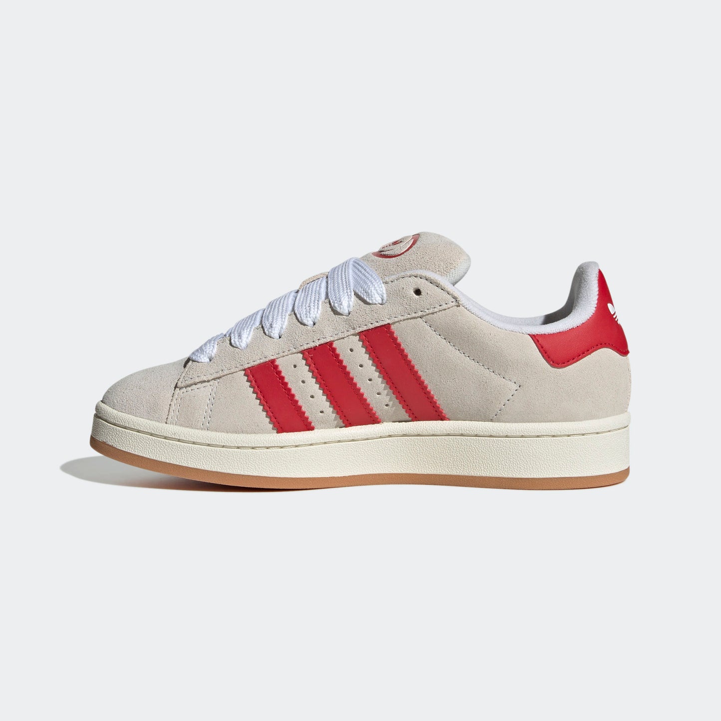 adidas Campus 00s Crystal White Better Scarlet (Women's)