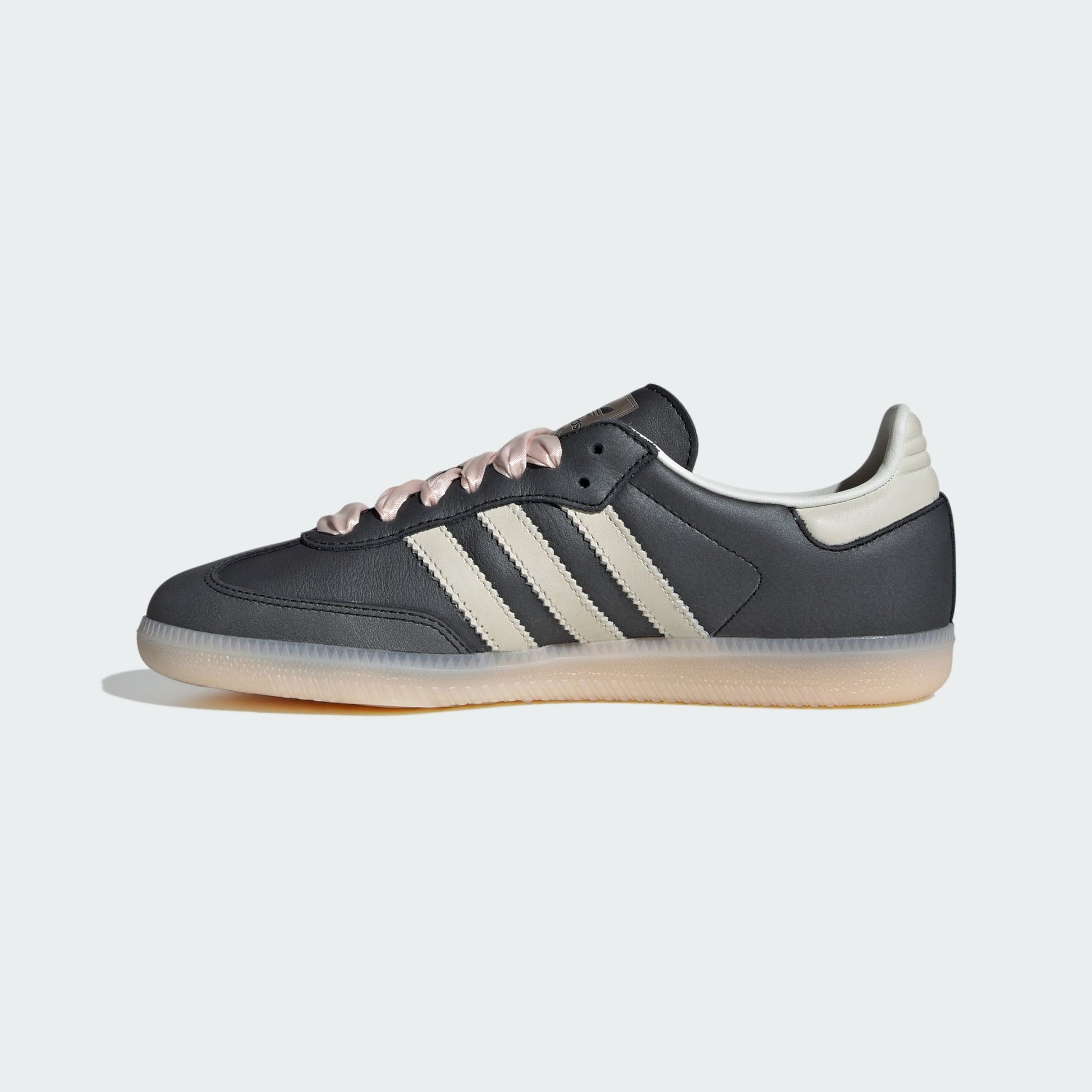 adidas Samba OG Black Pink Ribbon Laces (Women's)