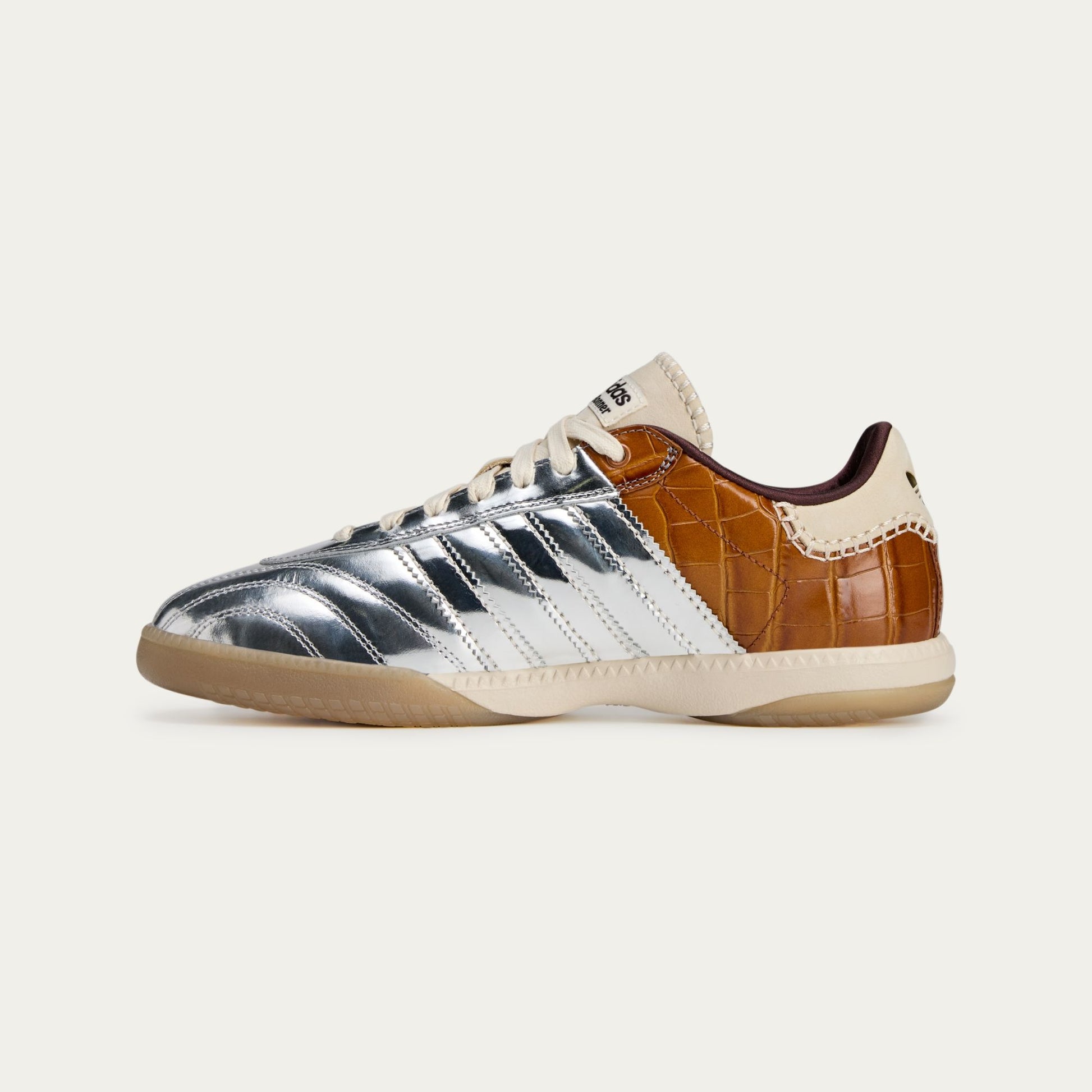 adidas Samba Millennium Wales Bonner Silver Metallic Yellow Croc