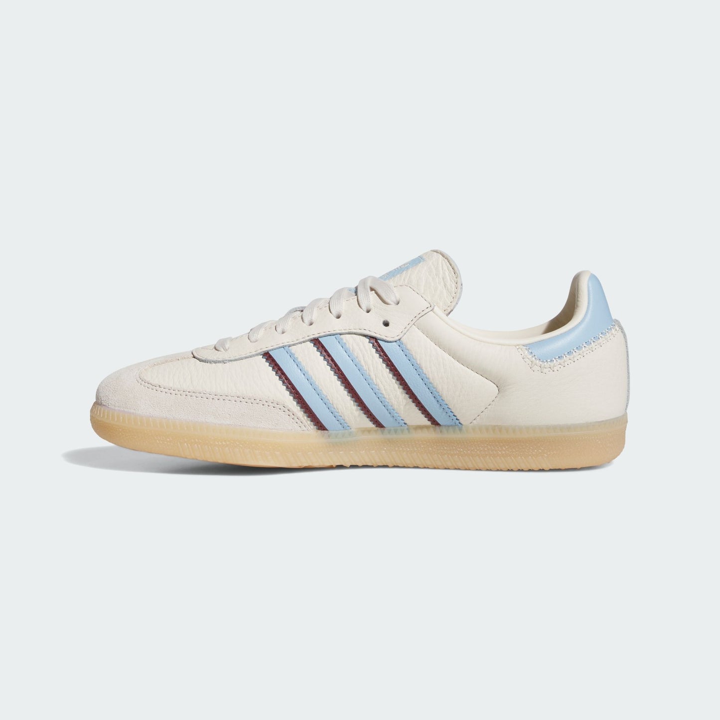 adidas Samba OG Wonder White Clear Sky Shadow Red