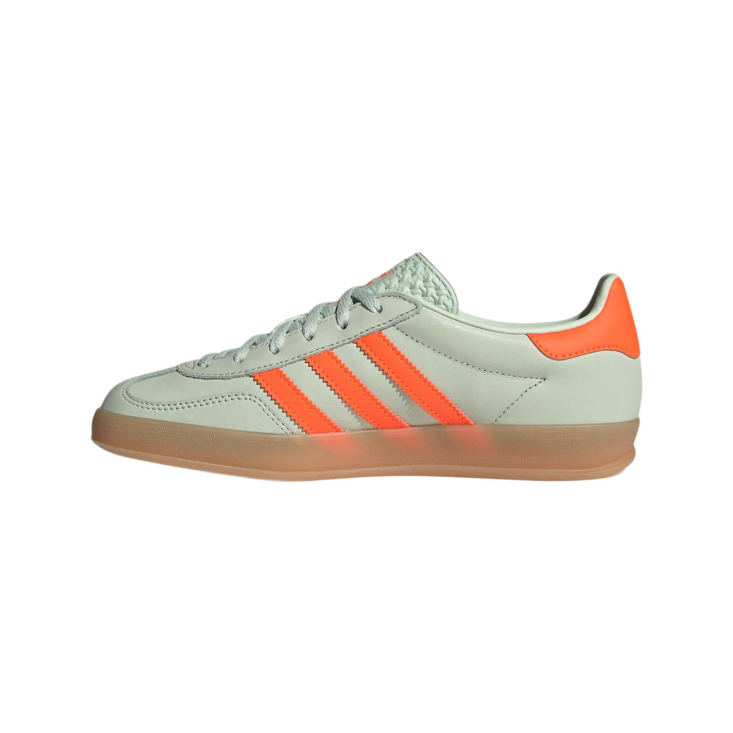 adidas Gazelle Indoor Linen Green Solar Orange (Women's)