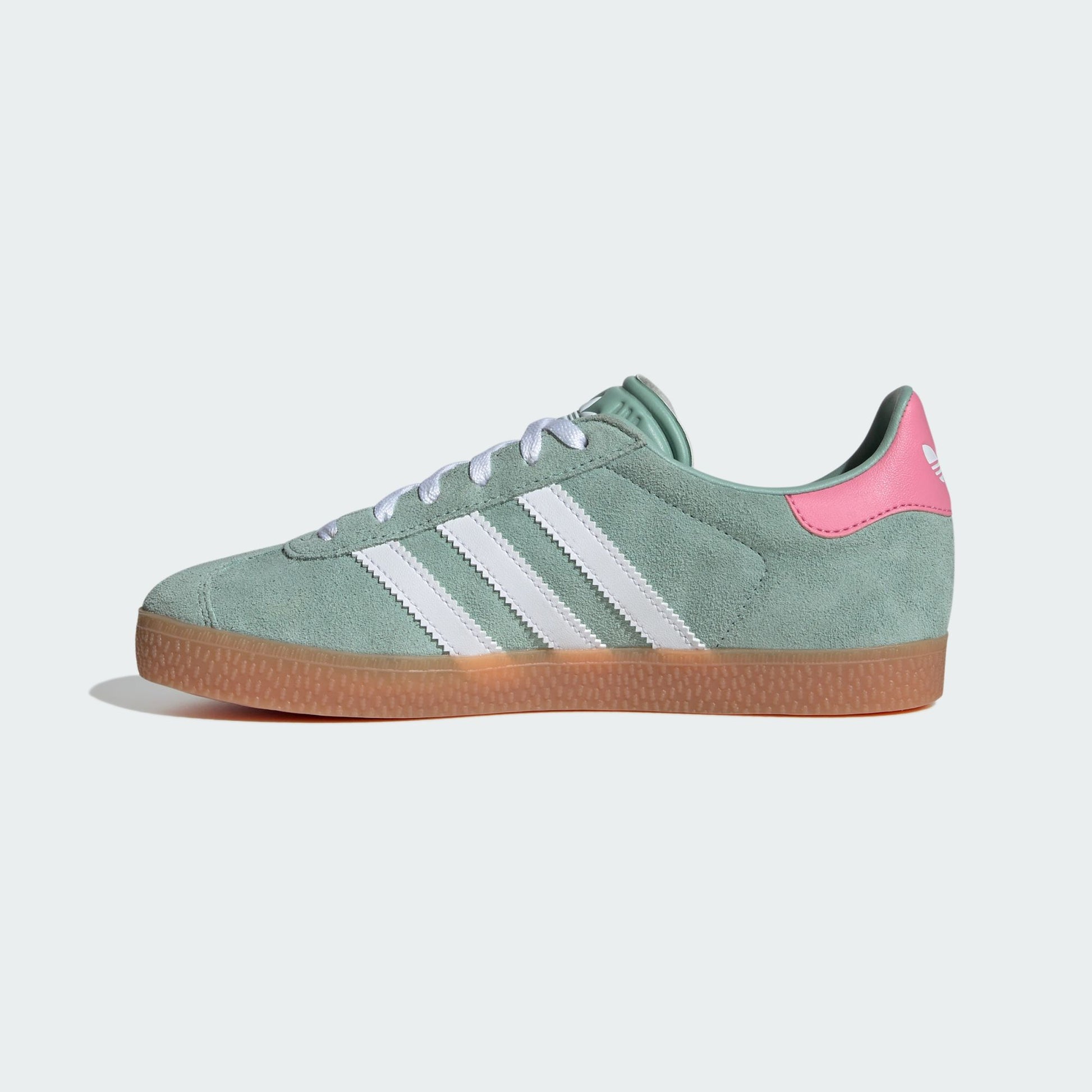 adidas Gazelle Hazy Green Bliss Pink (GS)