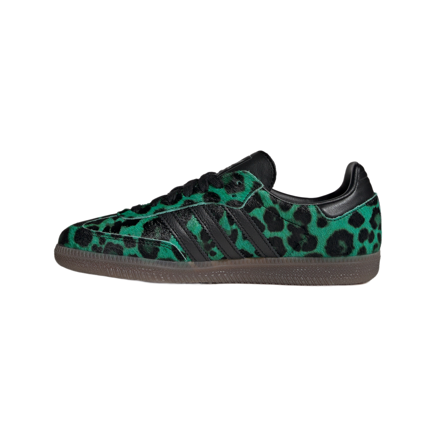 adidas Samba Semi Screaming Green Core Black Gold Metallic (Women's)